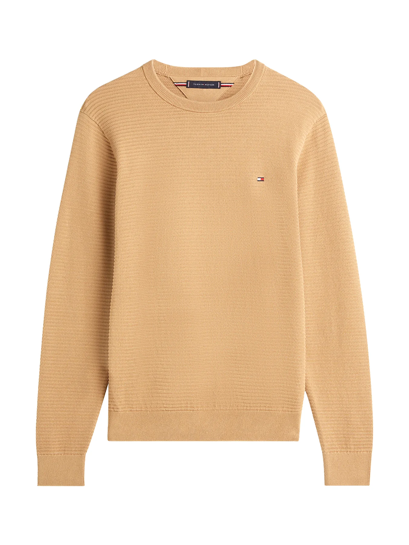 Textured Knit Jumper Neutral