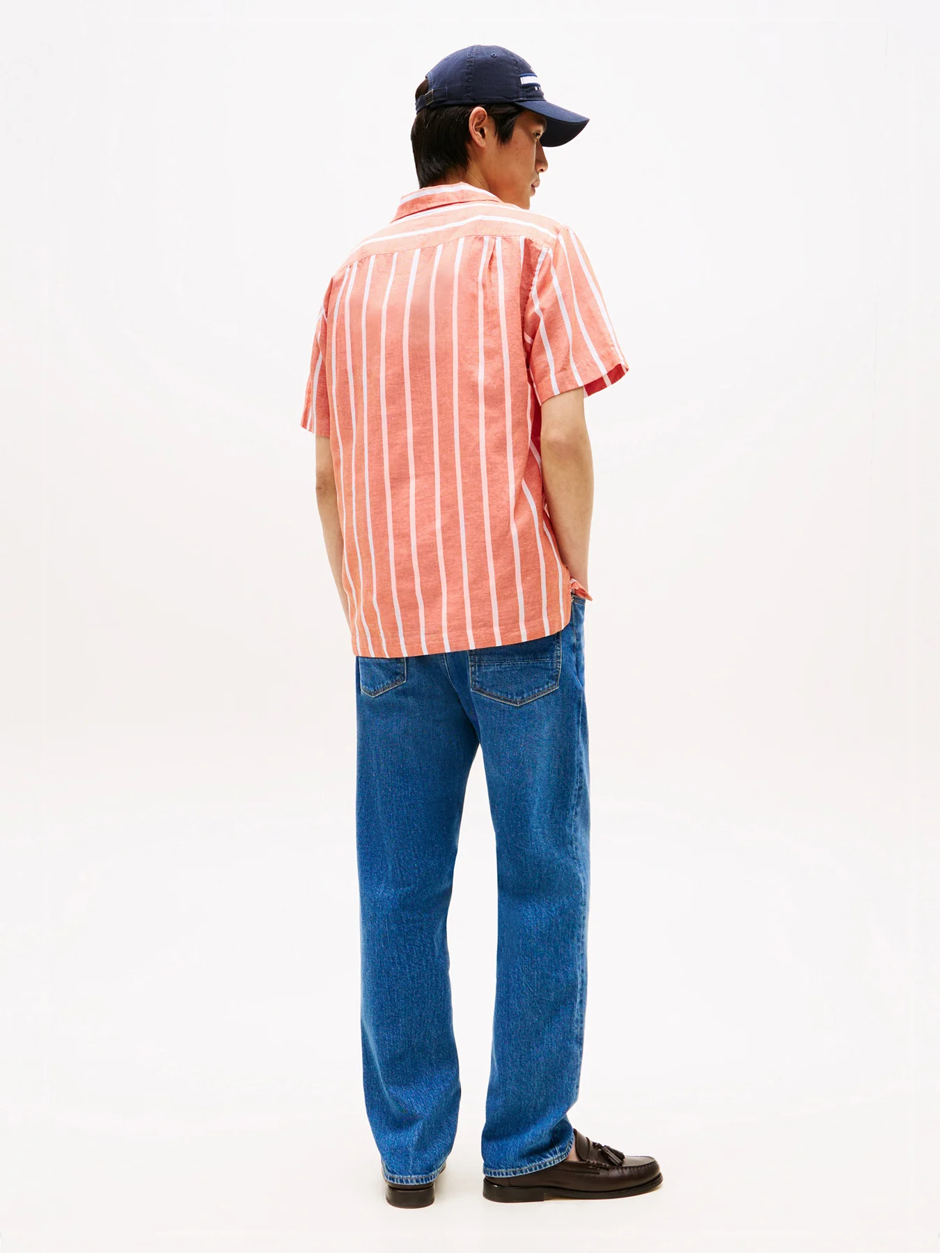 Regular Fit Stripe Short Sleeve Shirt - Image 3