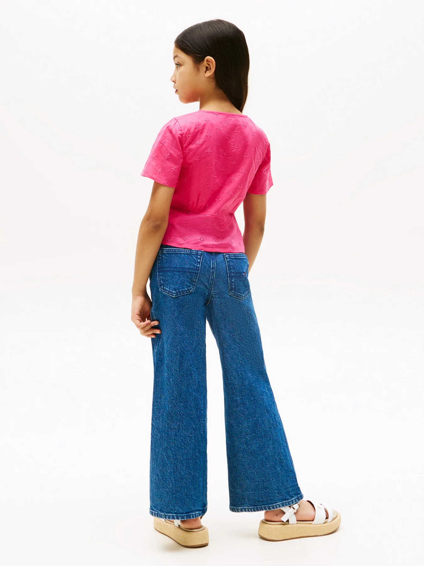 Broderie Anglaise Short Sleeve Blouse - Image 3