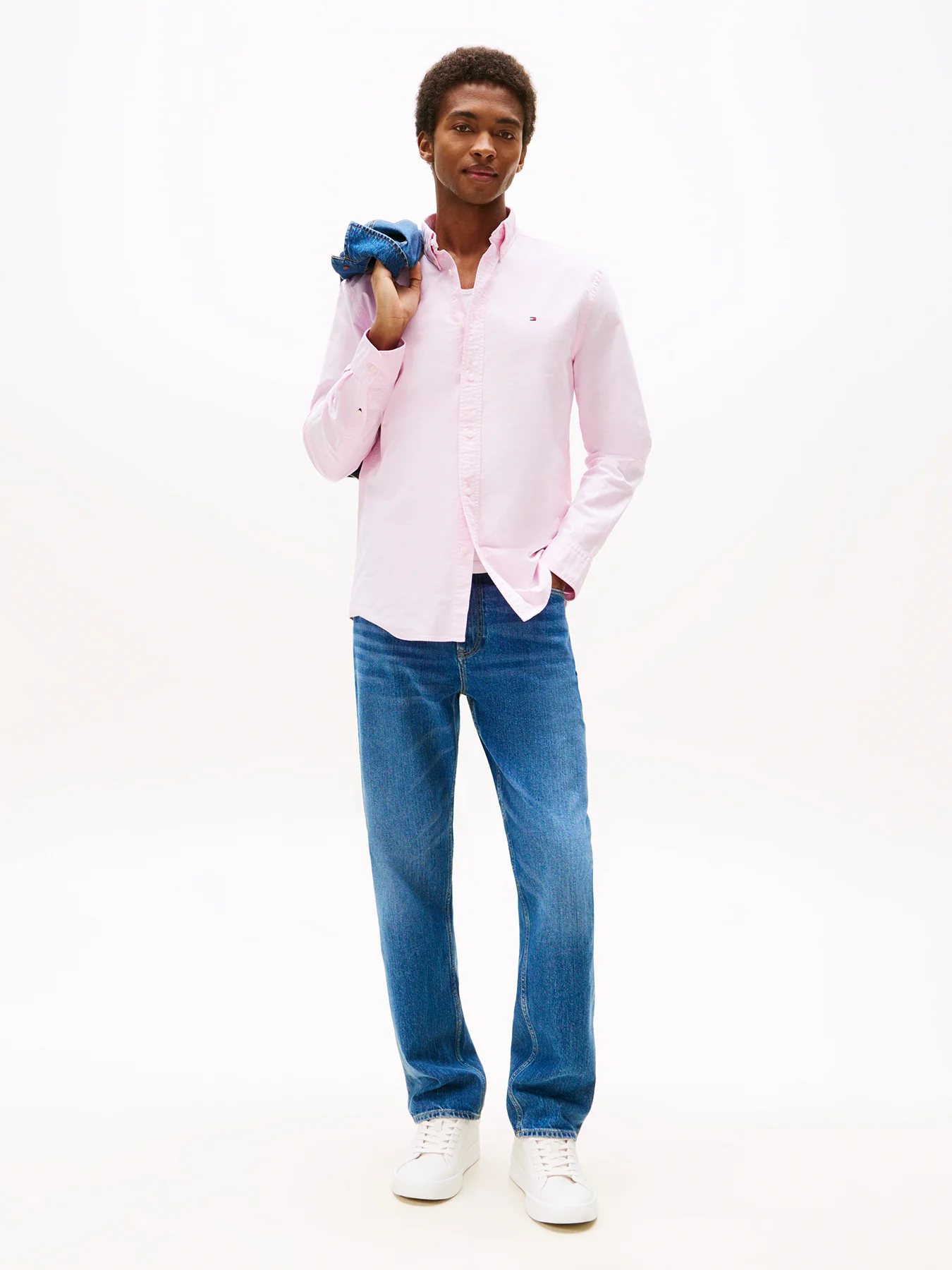 Button-Down Oxford Shirt Pink - Image 2