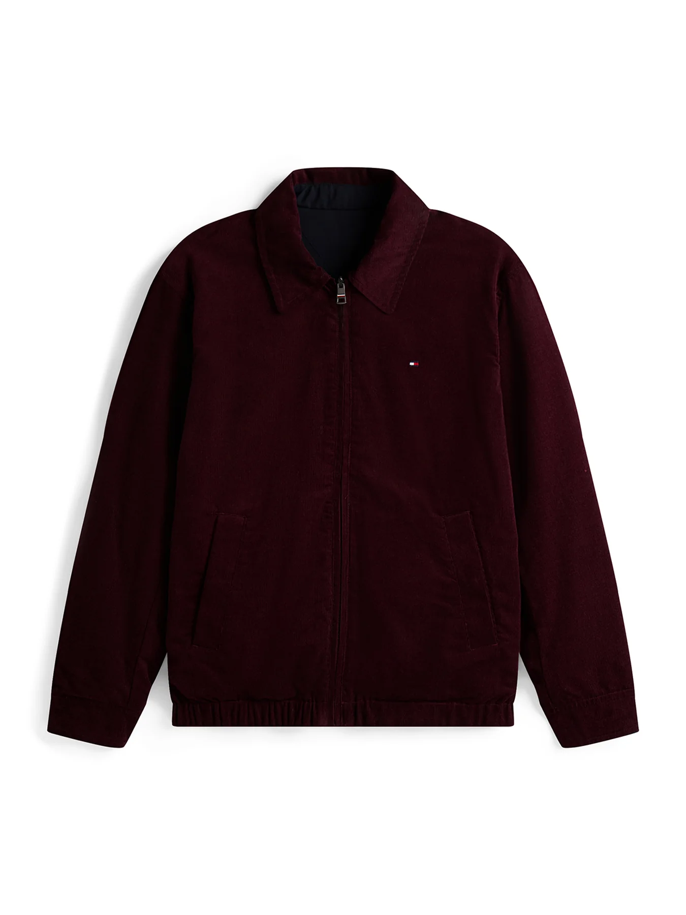 Corduroy Reversible Ivy Jacket Red - Image 2