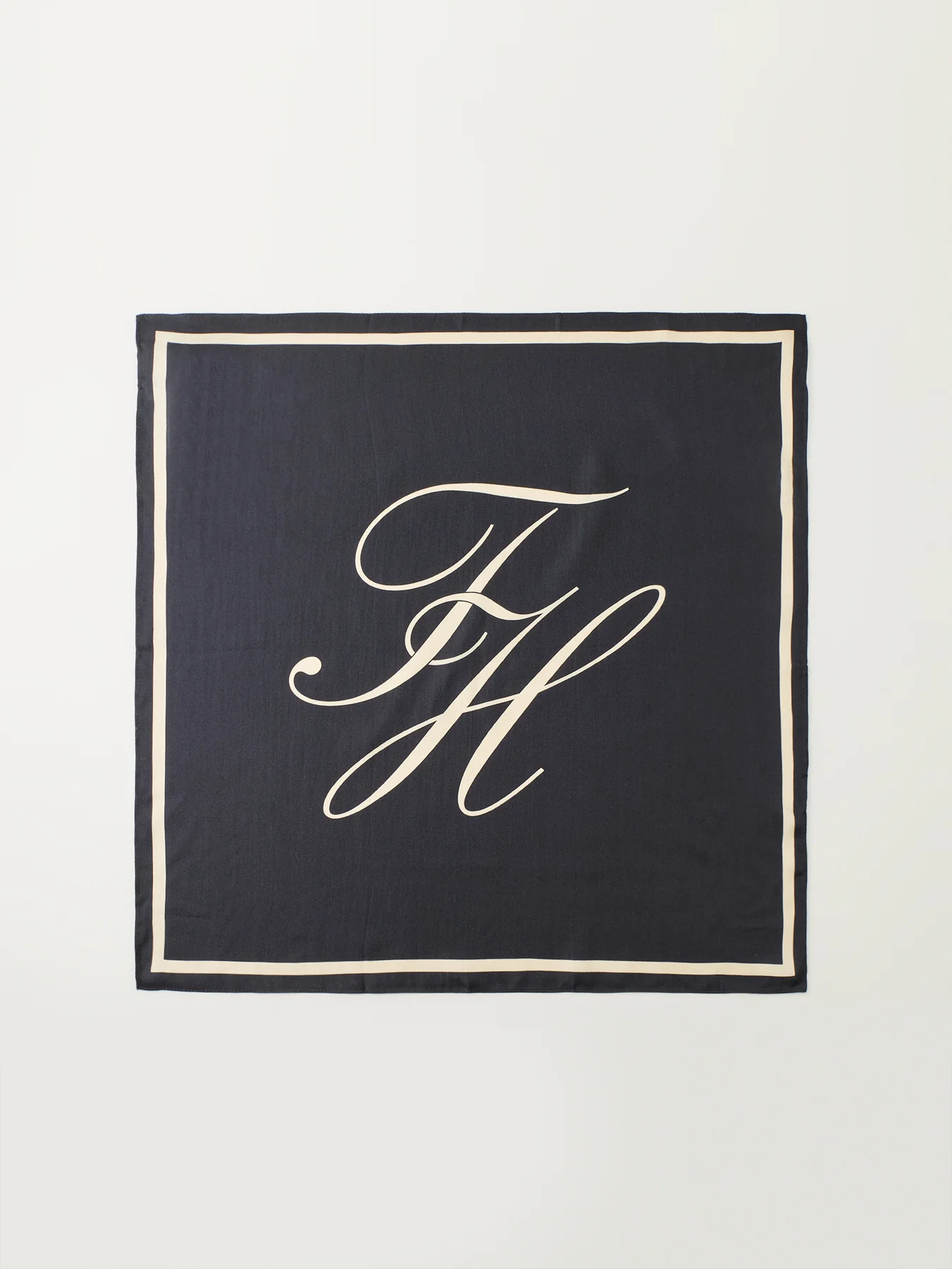 Tommy Script Silk Scarf - Image 2