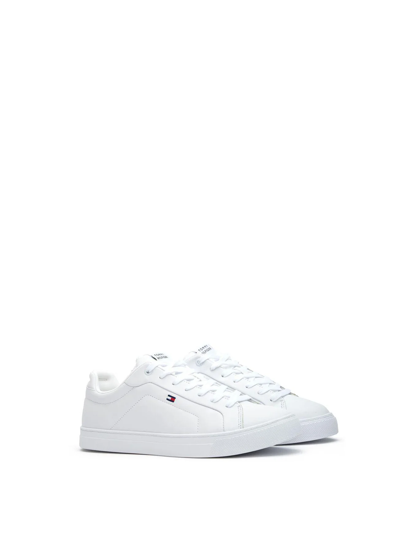 Icon Court Leather Trainers White - Image 2