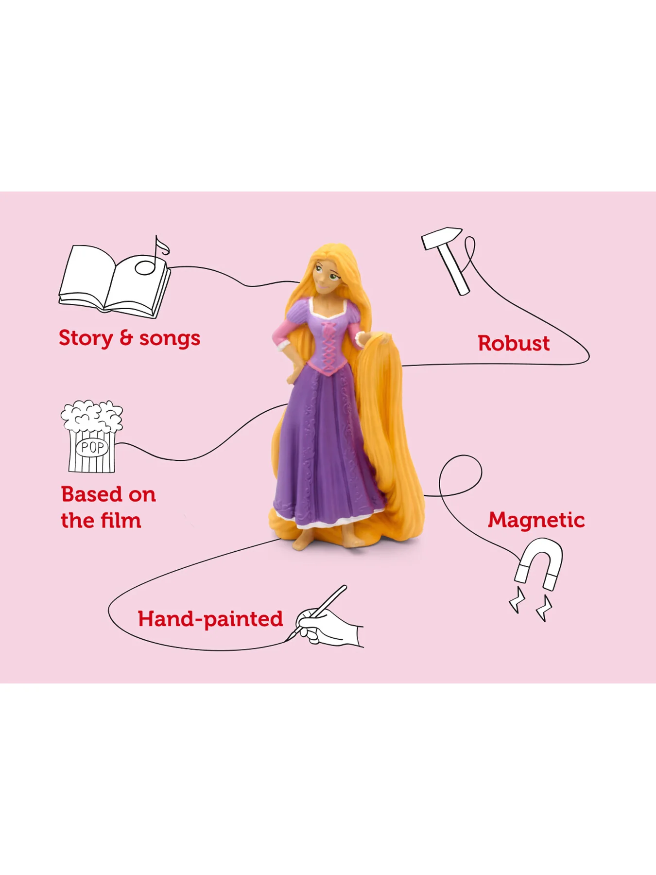 Disney Tangled Audio Character Purple - Image 3