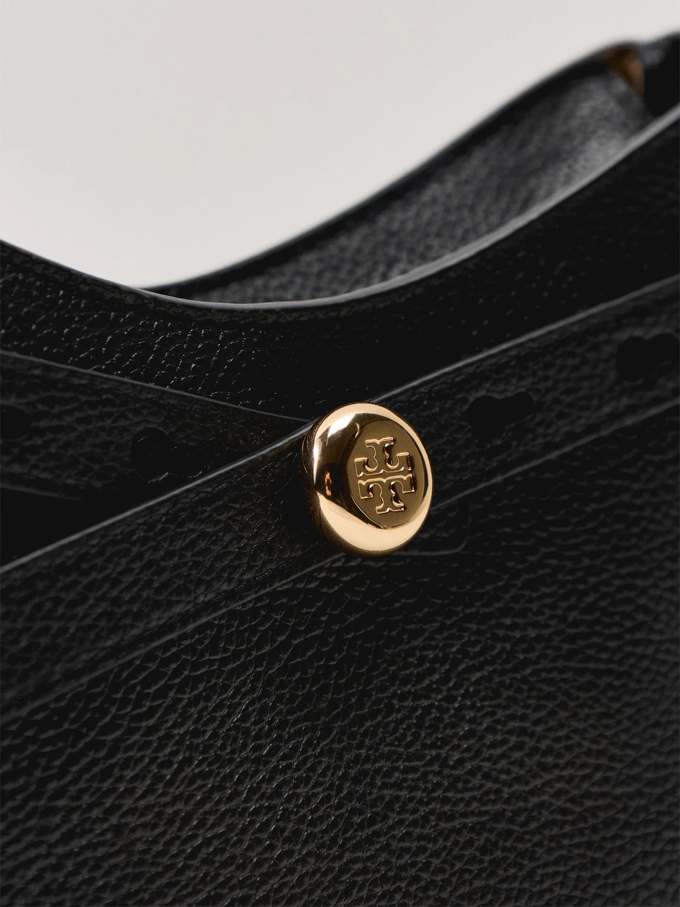 Romy Zip Top Leather Crossbody Black - Image 5