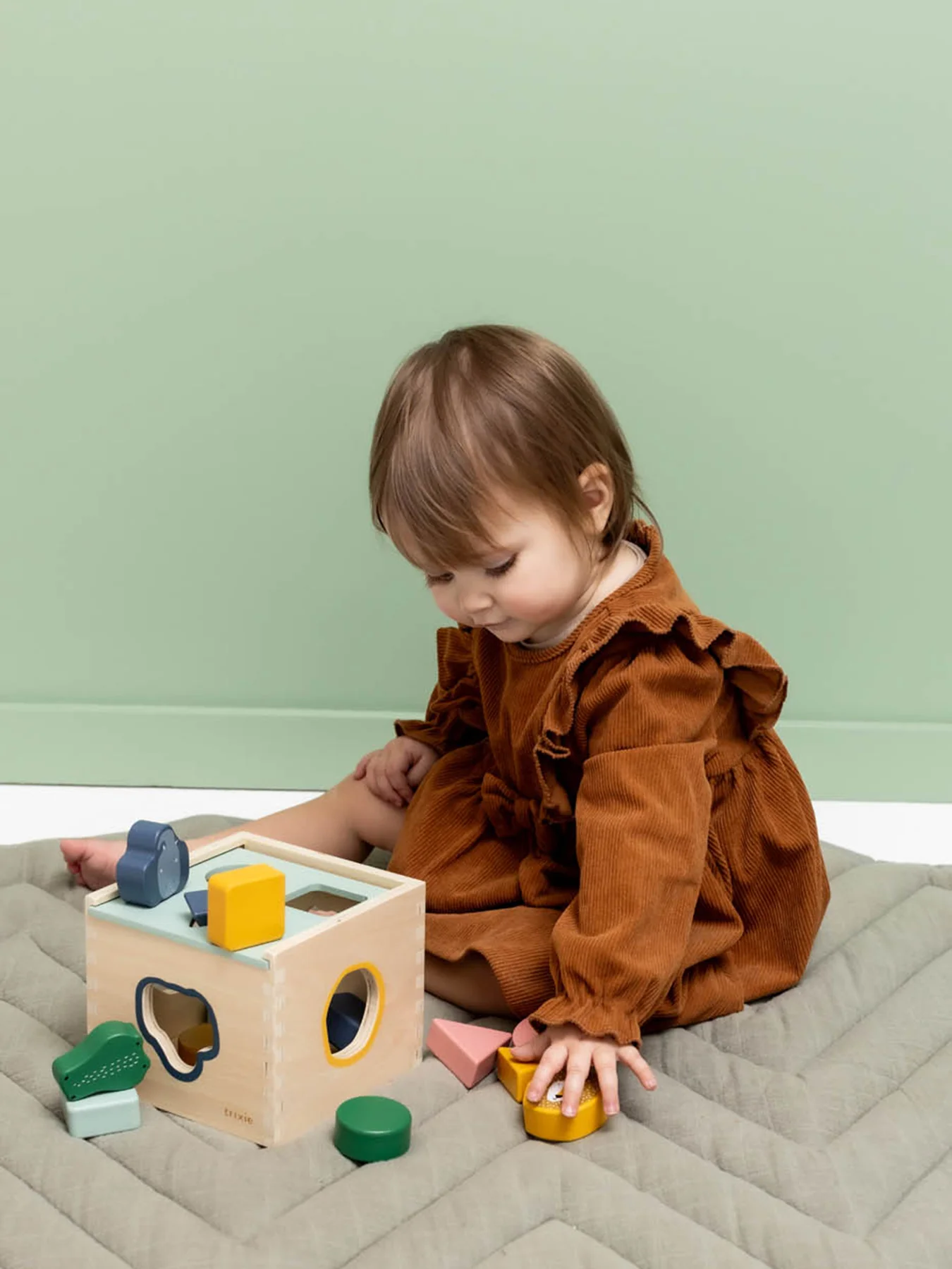 Wooden Shape Sorter Toy - Image 2