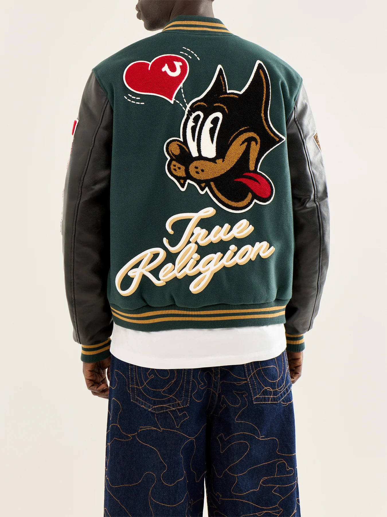 Cat Lover Varsity Jacket - Image 5