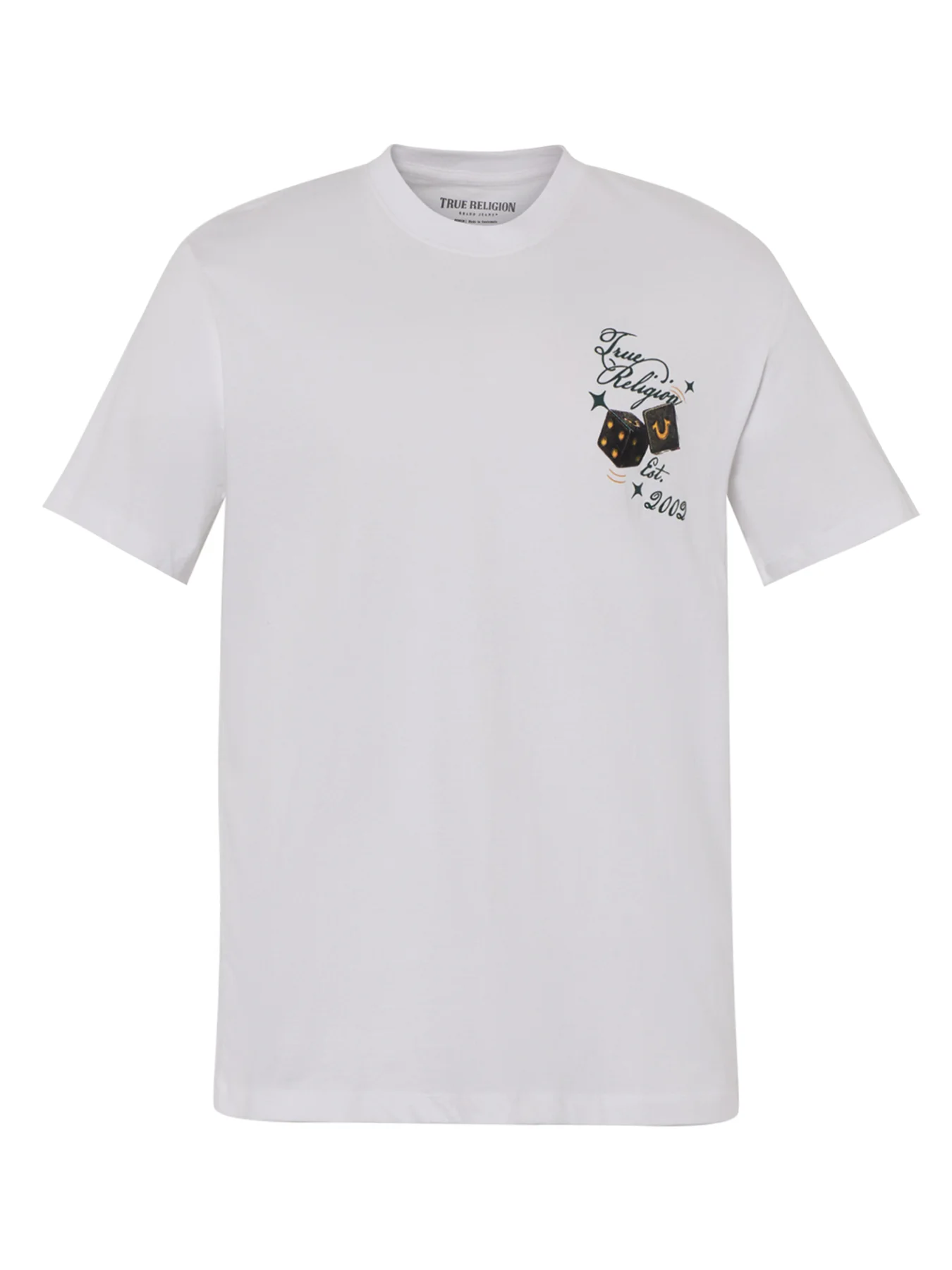 Dice Graphic T-Shirt White