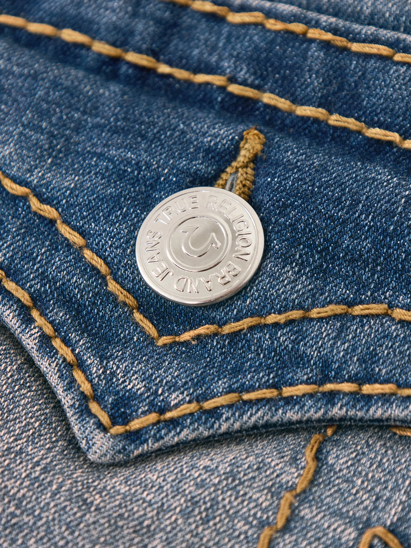 Jessie Super Baggy Flap Jeans Blue - Image 3