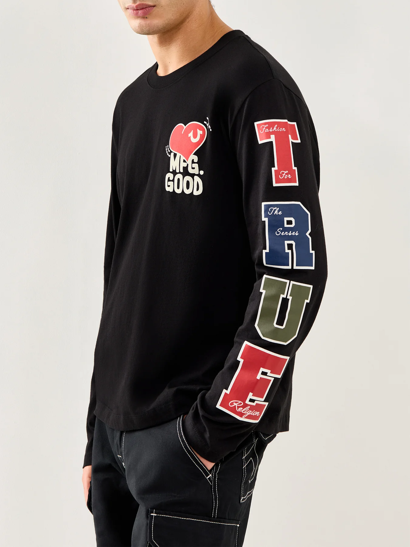 Love Mfg Good Long Sleeve Tee - Image 3