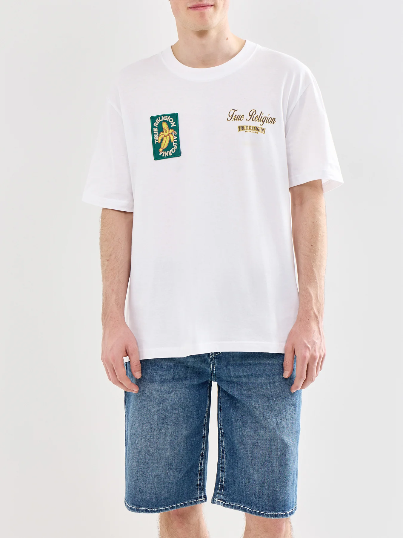 Graphic Cotton T-Shirt White - Image 4