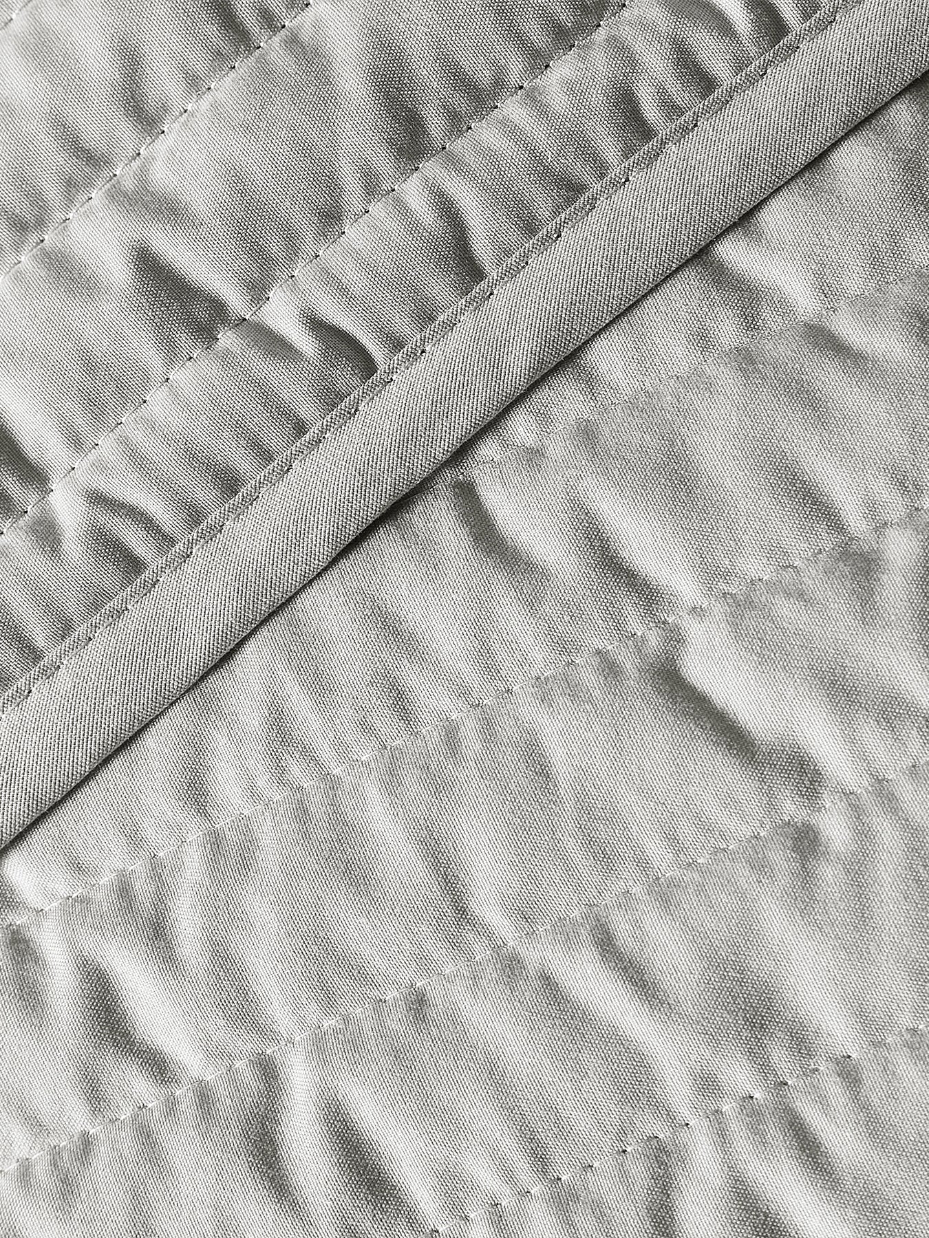 Turner Bianca Quilted Bedspread Silver - Image 2