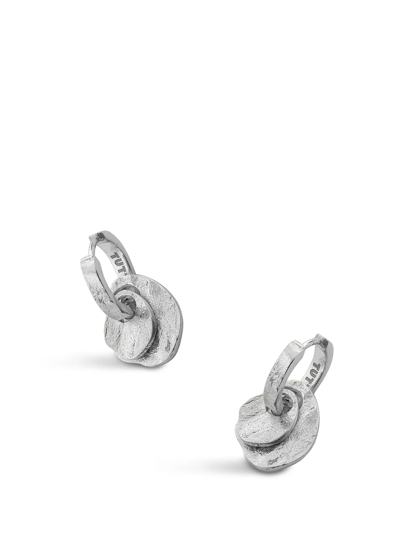 Baia Drop Earrings Silver - Image 3