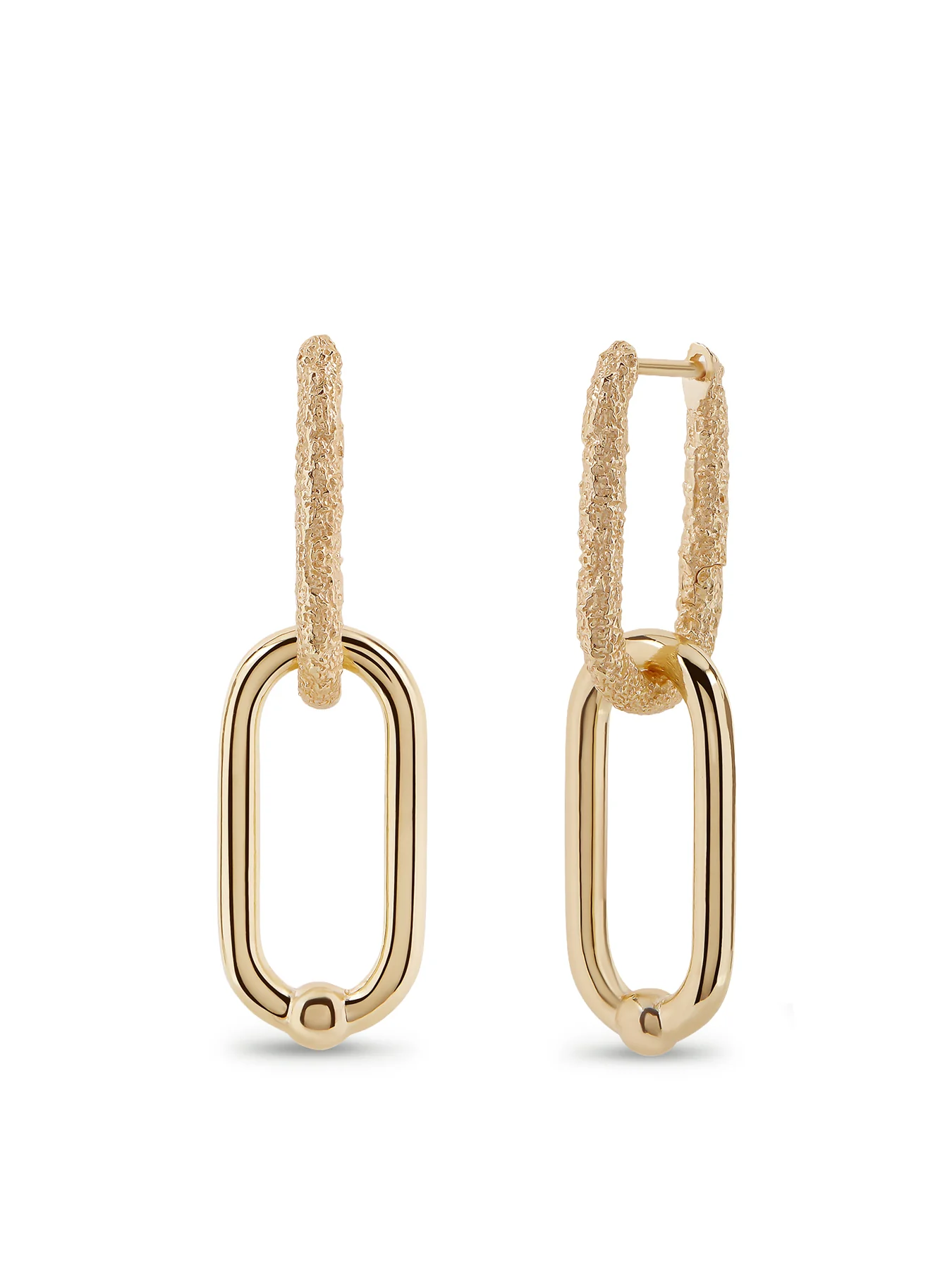 Belong Gold Plated Drop Earrings