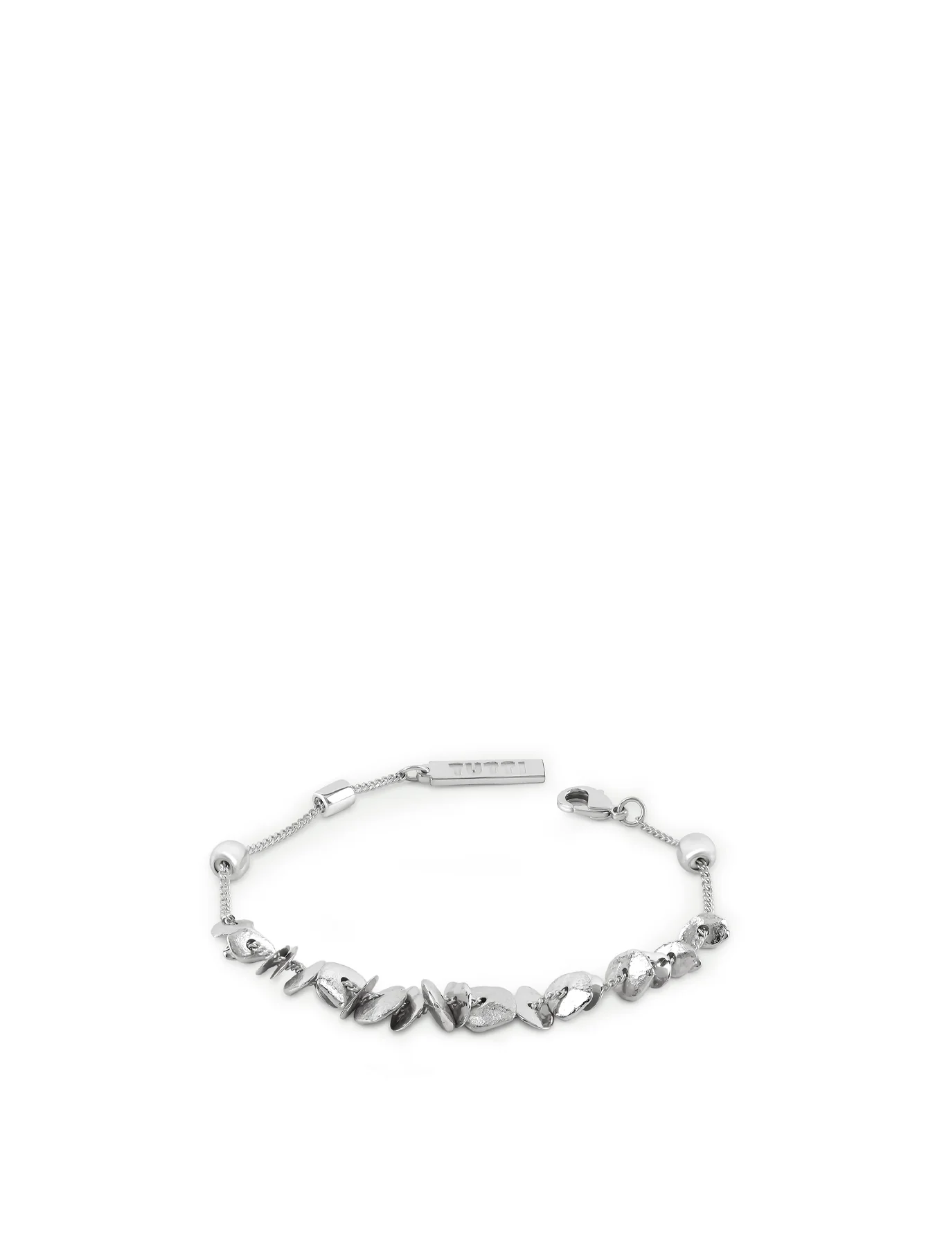 Cairn Sterling Silver Plated Chain Bracelet