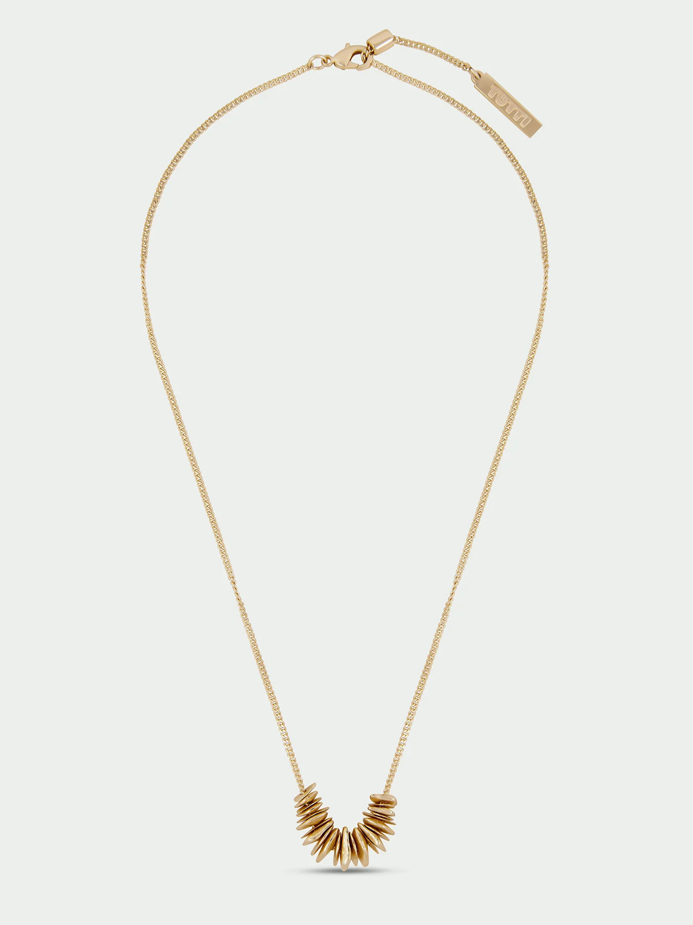Cairn Gold Plated Pendant Necklace - Image 3