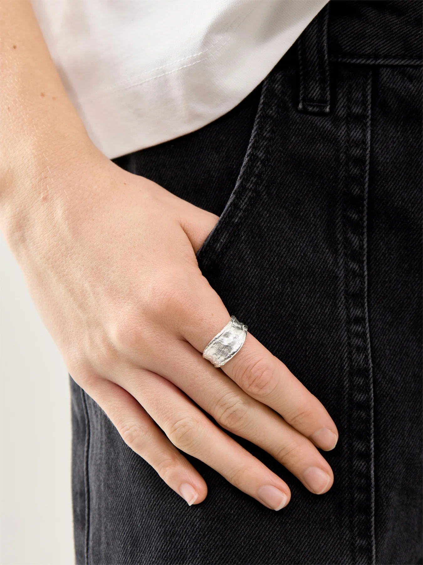 Driftline Ring Silver - Image 2