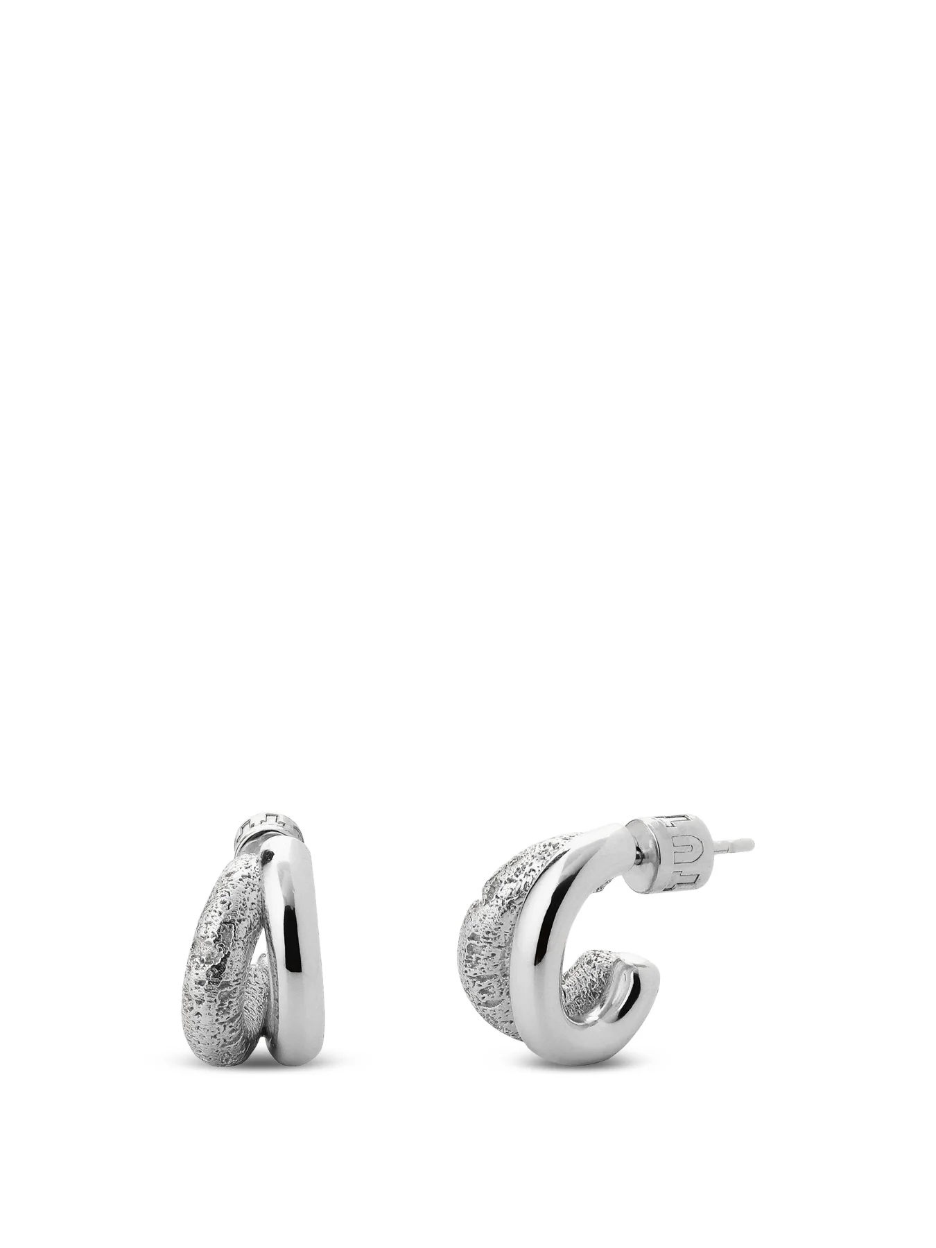 Mirage Earrings Small Silver
