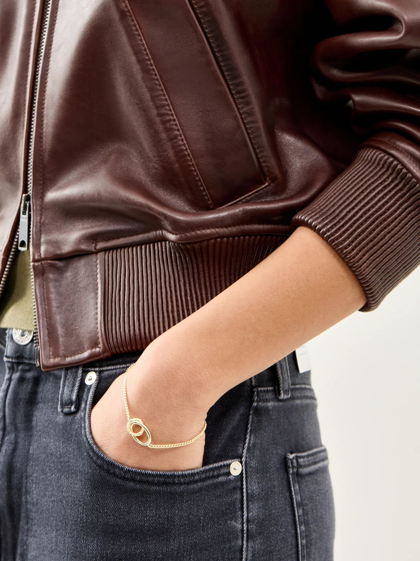 Rhythm Gold Plated Bracelet - Image 2