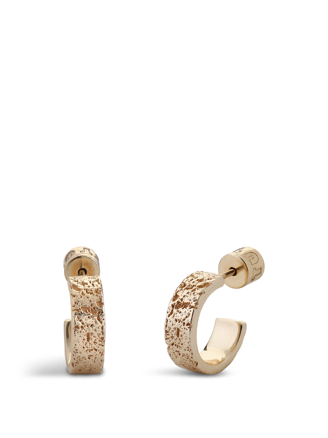Time Earrings Gold