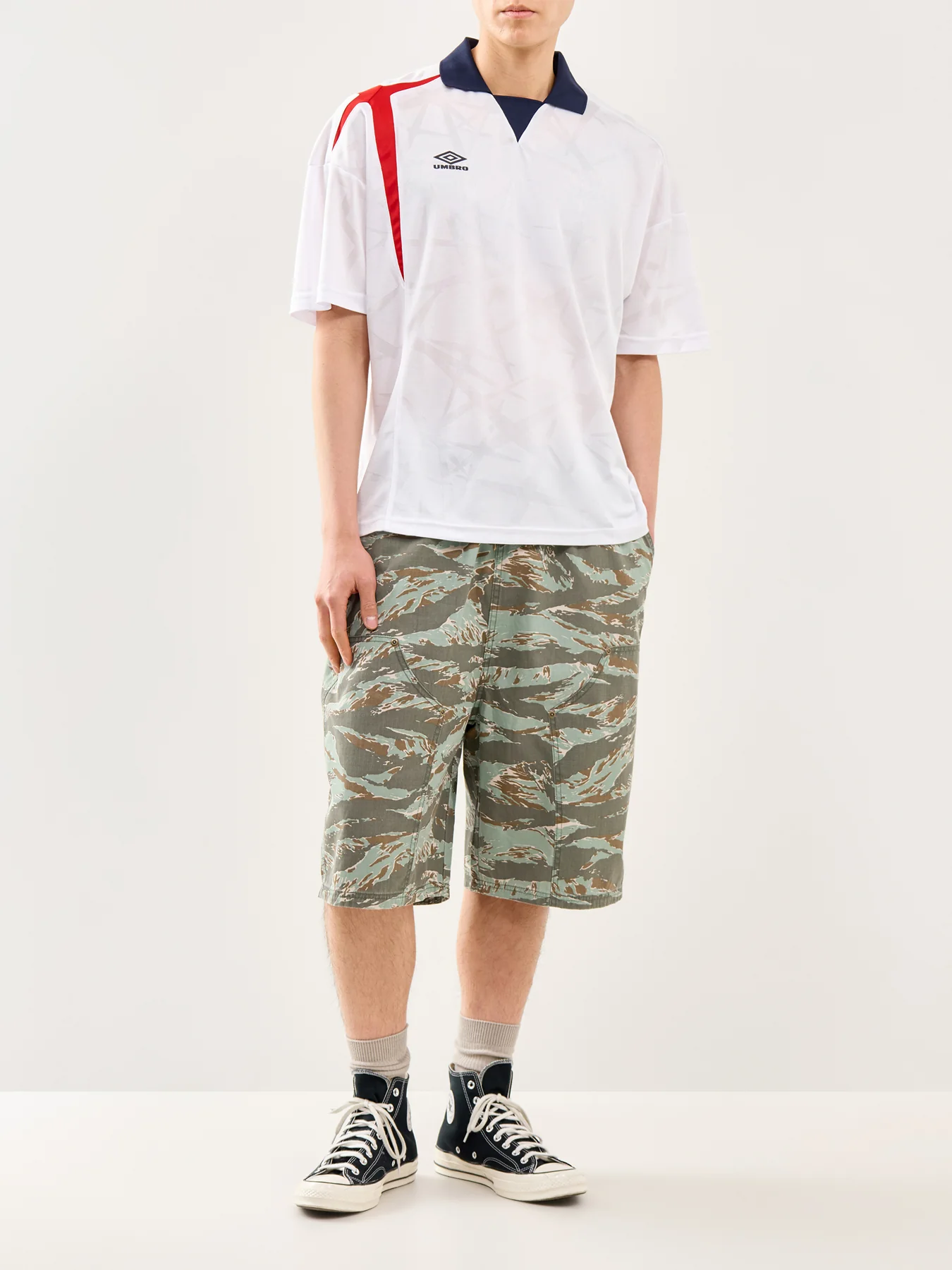 Boxy Football Shirt Multi - Image 2