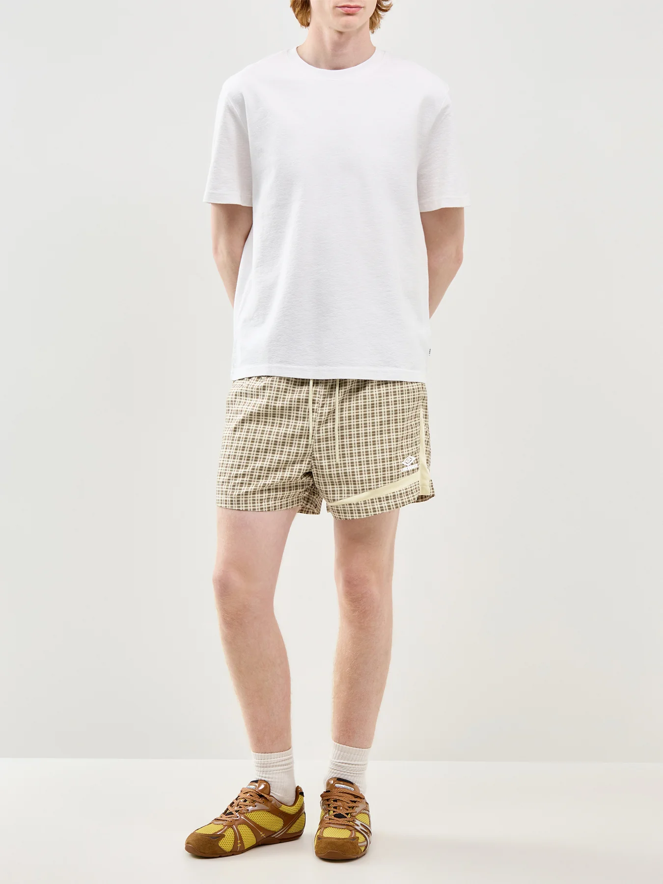Woven Football Shorts Print - Image 2