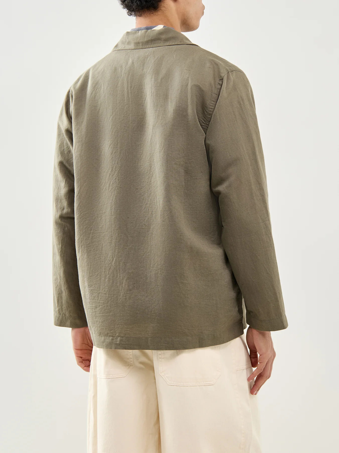 Bakers Overshirt Olive - Image 5