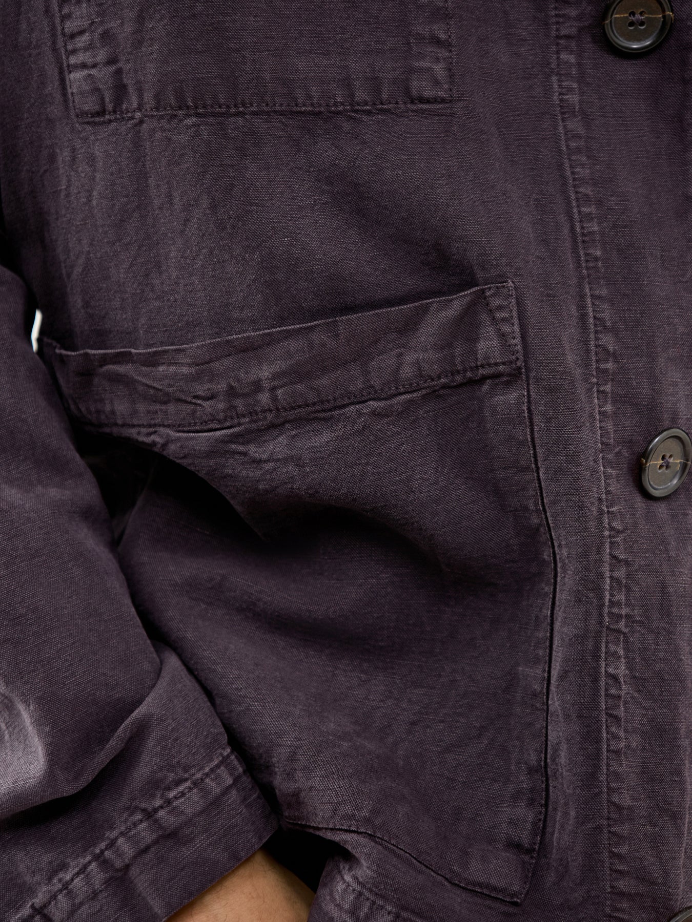 Coverall Shirt Jacket Brown - Image 3