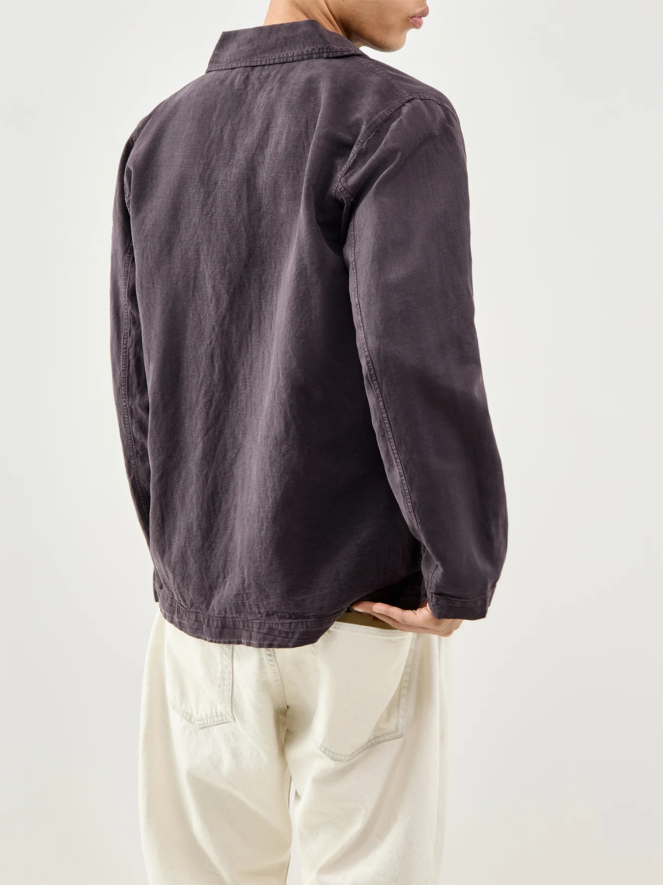 Coverall Shirt Jacket Brown - Image 5