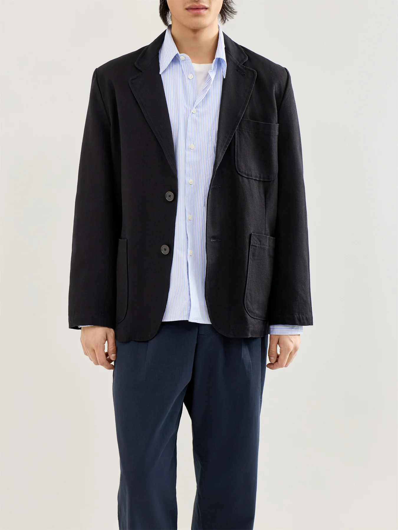 Dockside Overshirt Black - Image 4