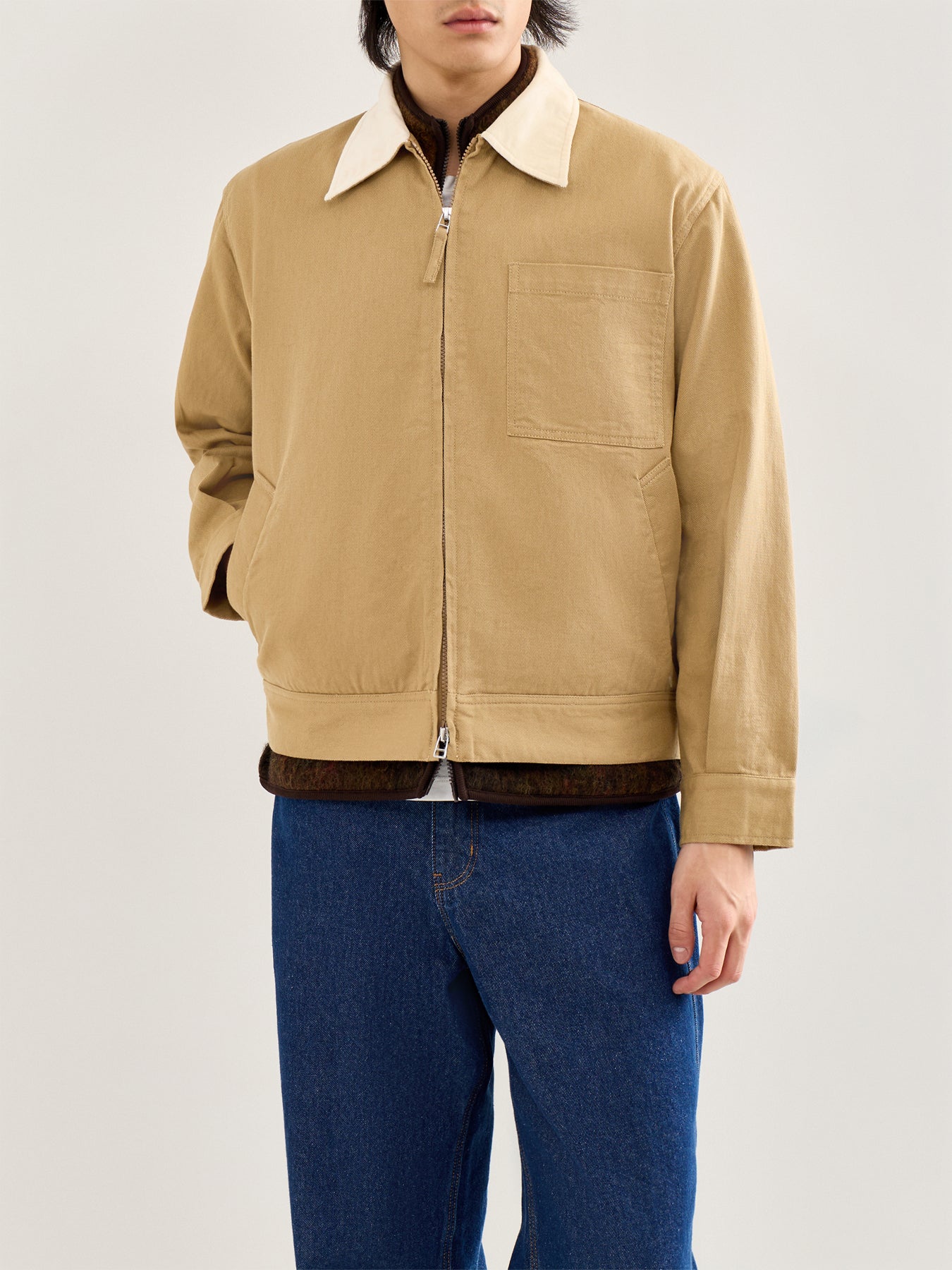 Rose Bowl Jacket Khaki - Image 4