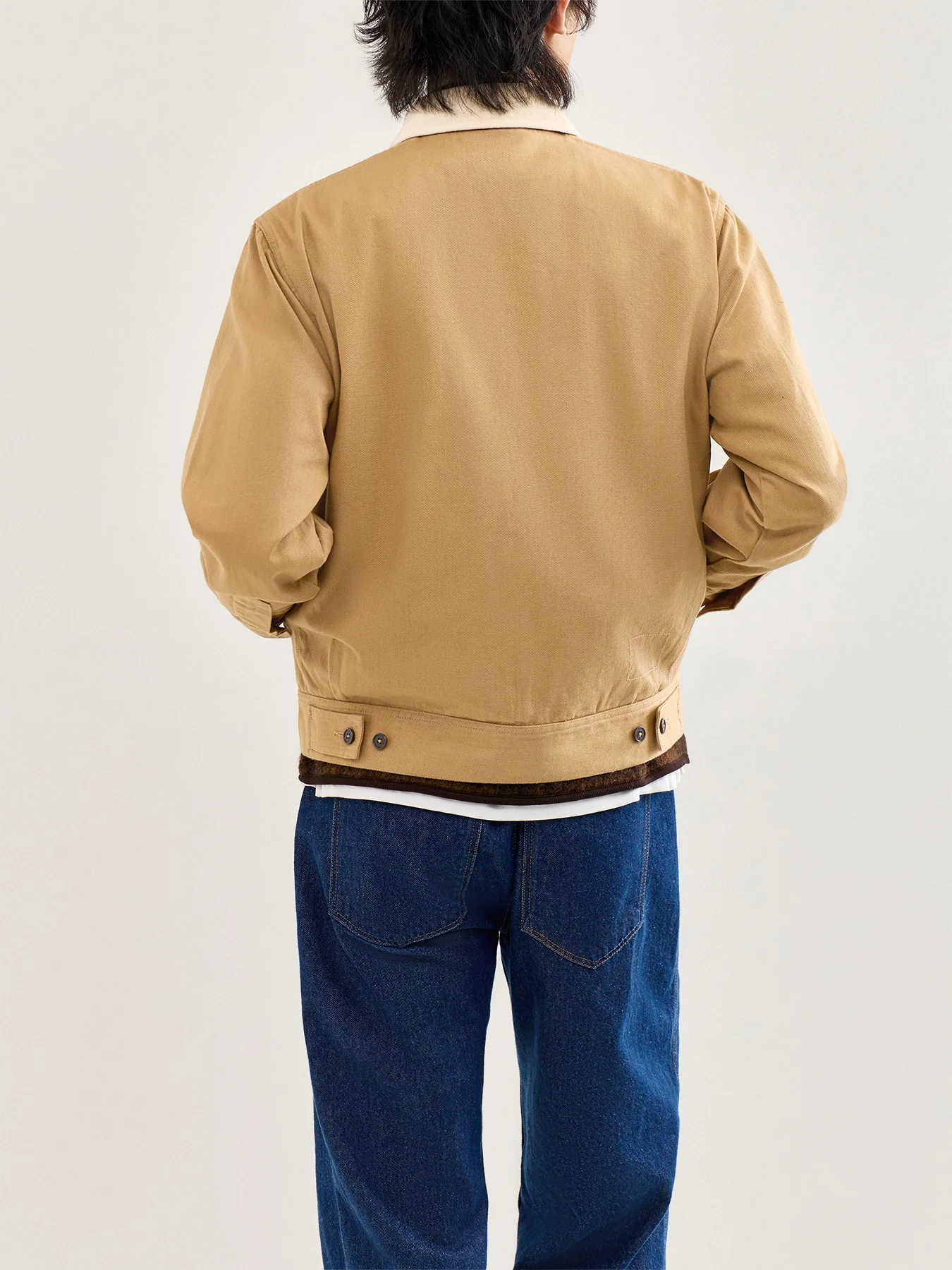 Rose Bowl Jacket Khaki - Image 5