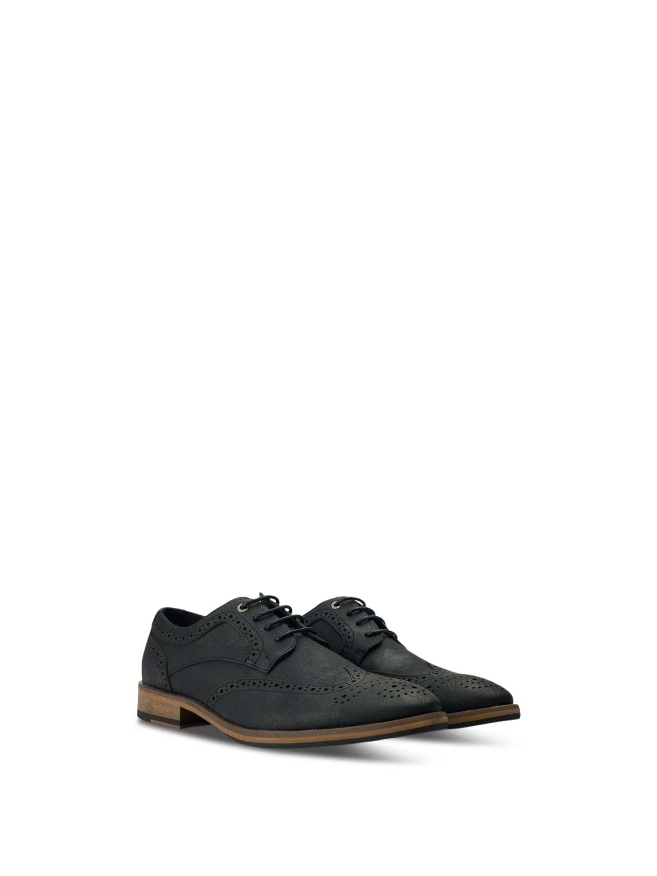 V.Gan Vegan Barley 2 Brogues Black - Image 3