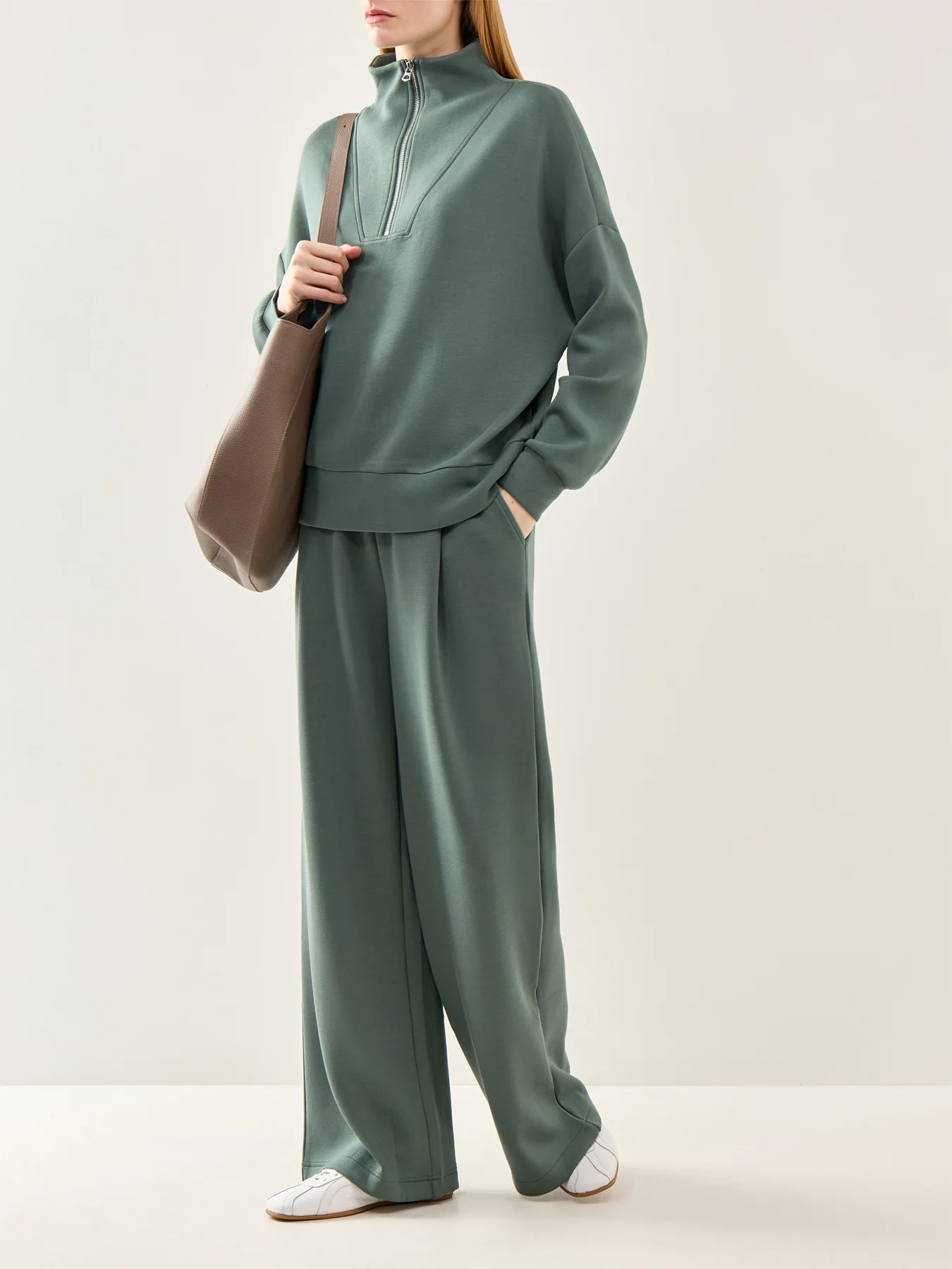 Hawley Half Zip Sweat - Image 2