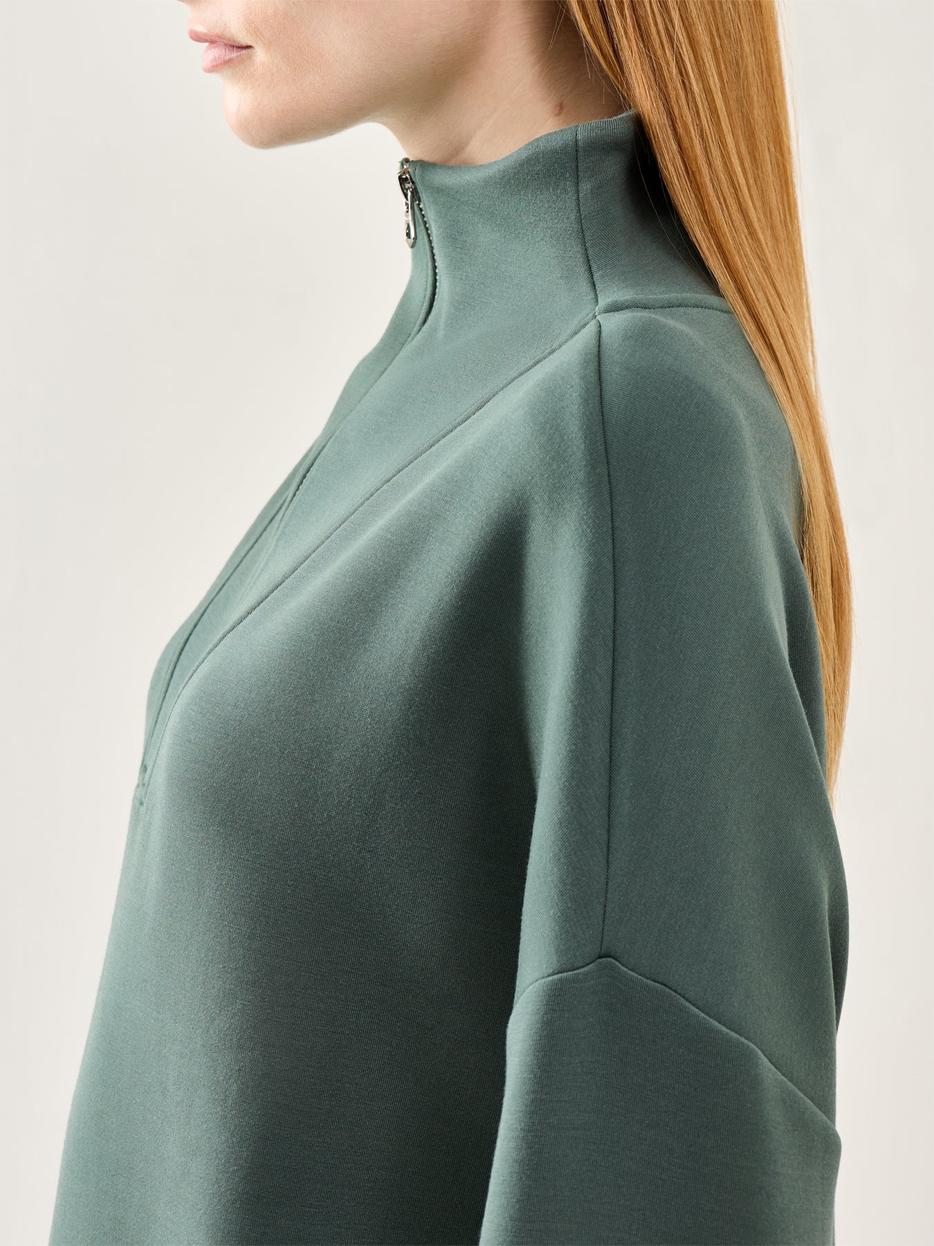 Hawley Half Zip Sweat - Image 3