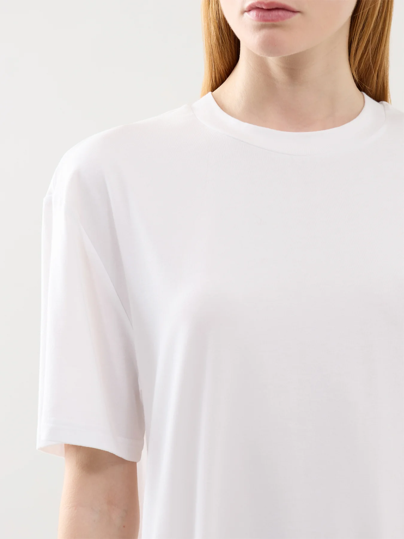 Leighton Boyfriend Tee White - Image 3