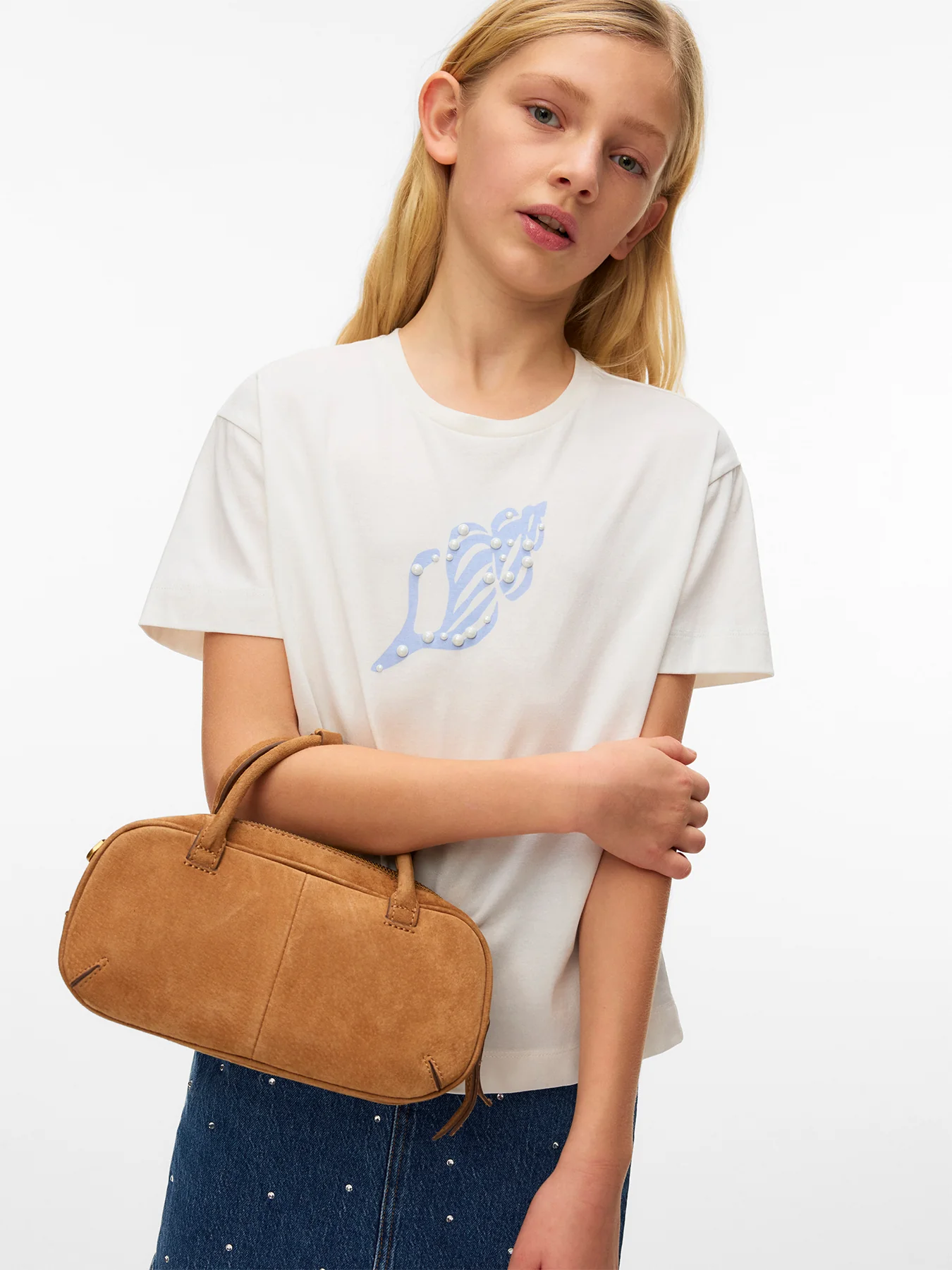 VMPALMA METTE SS TOP BOX JRS GIRL - Image 2