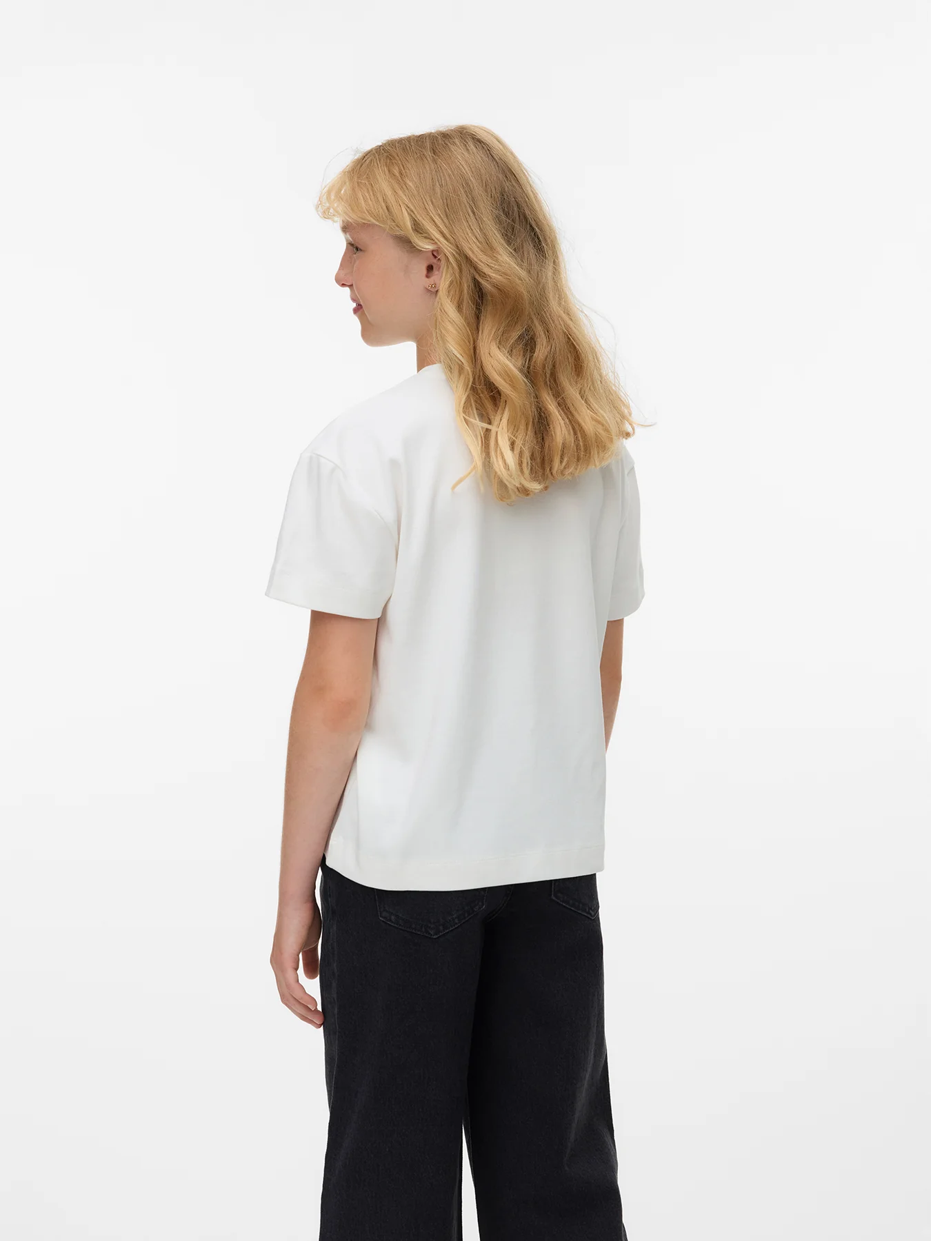 Mette Short Sleeve T-Shirt White - Image 3