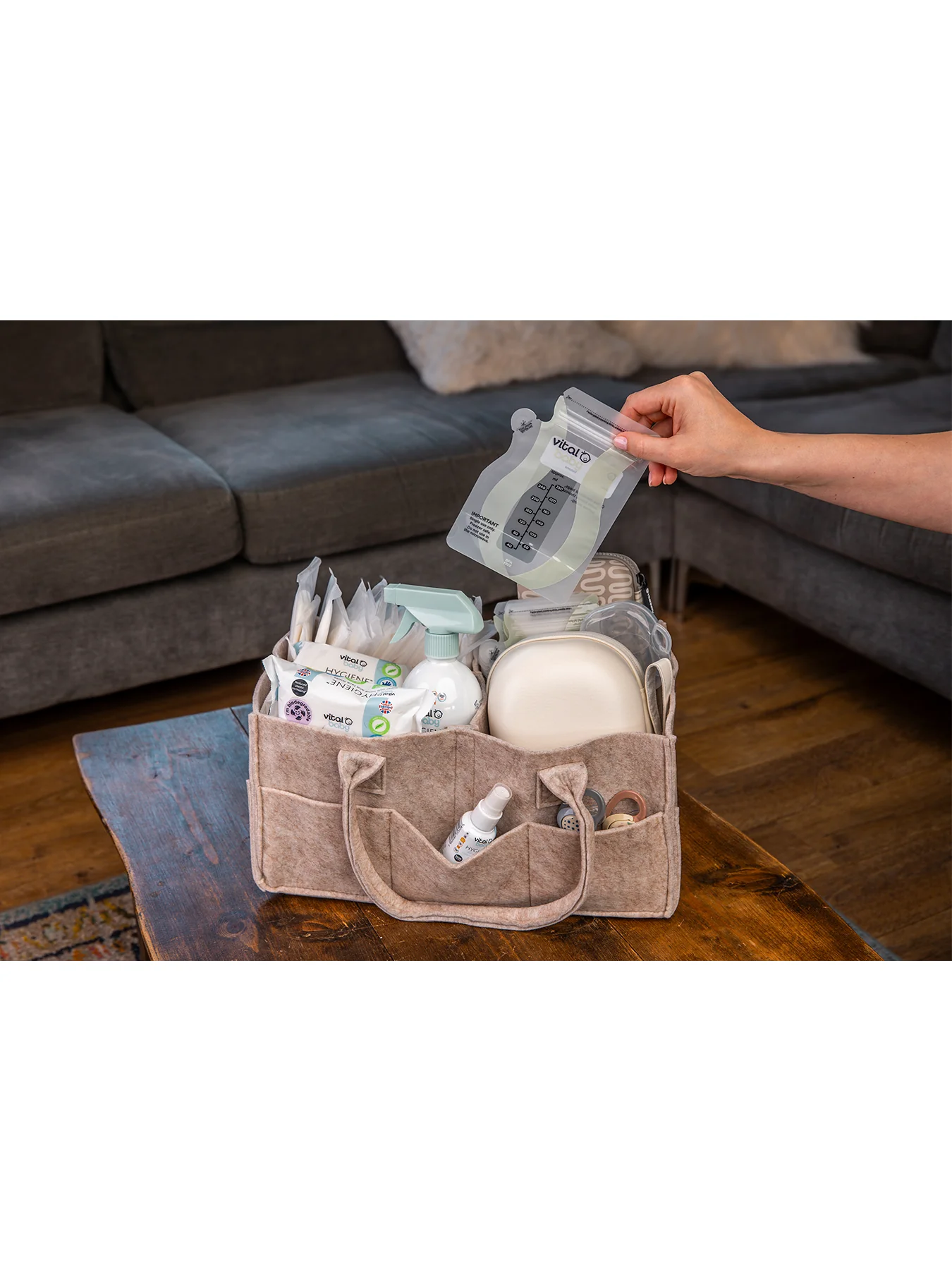 Breast Milk Storage Bags 30 Pack White - Image 4