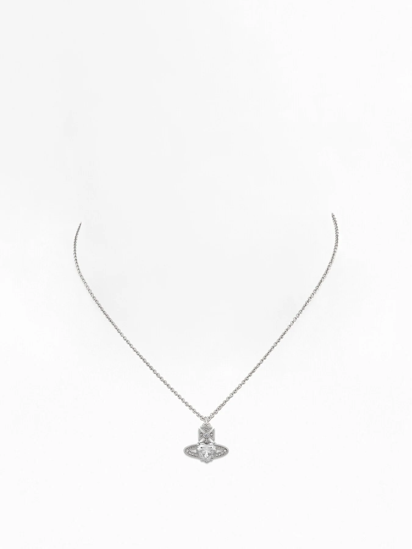 Ariella Pendant Necklace Silver - Image 2