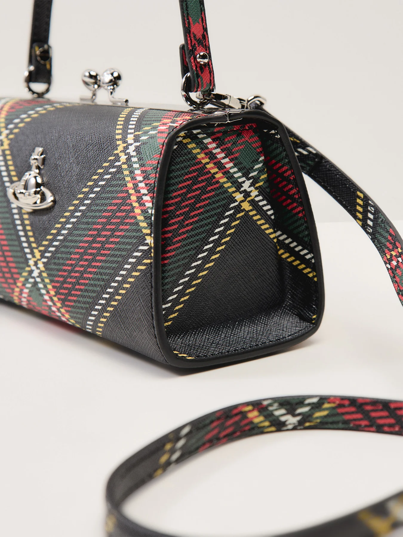 Doll Xl Frame Purse Chelong Sleevesea Tartan - Image 5