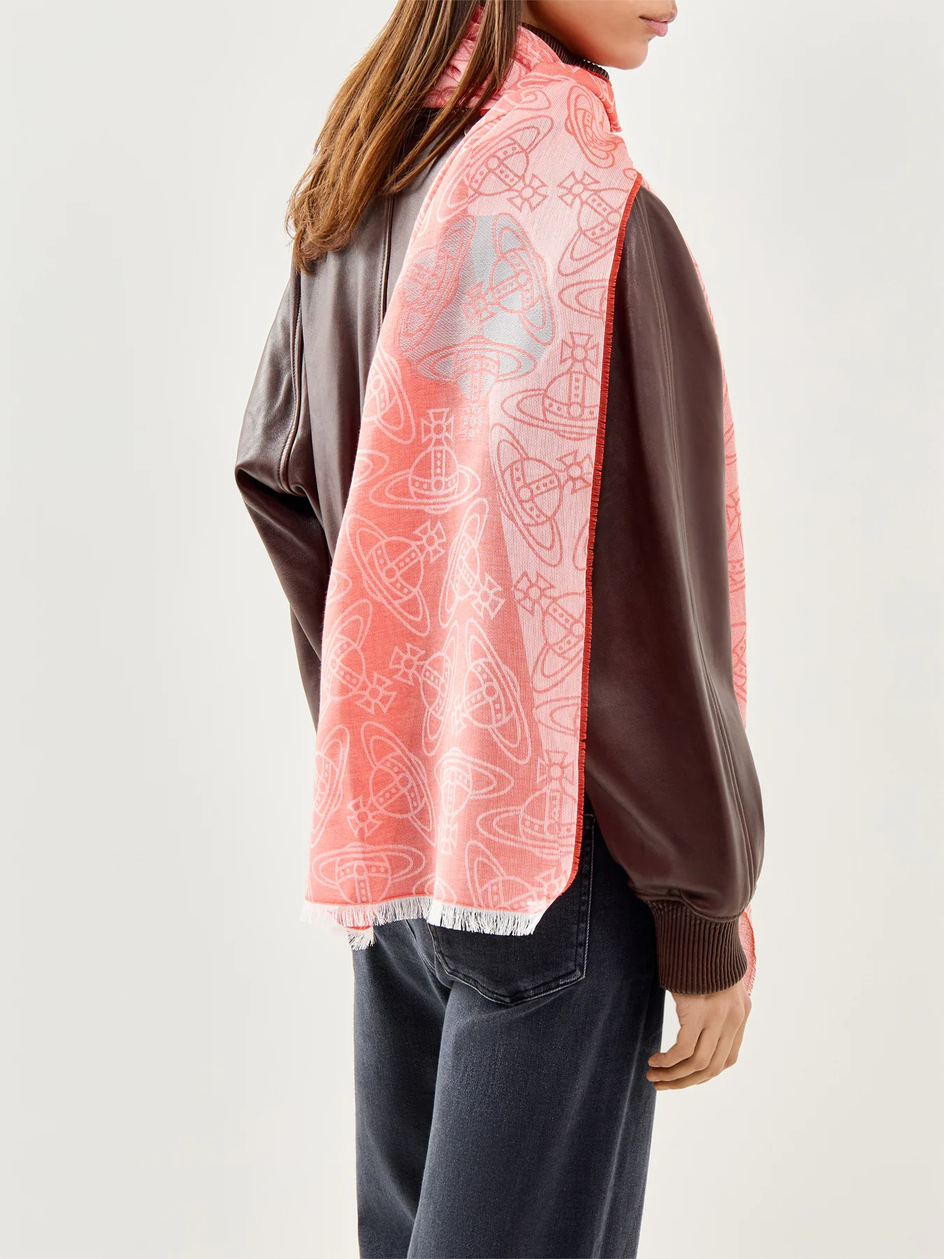 Graffiti Orb Scarf Red - Image 2