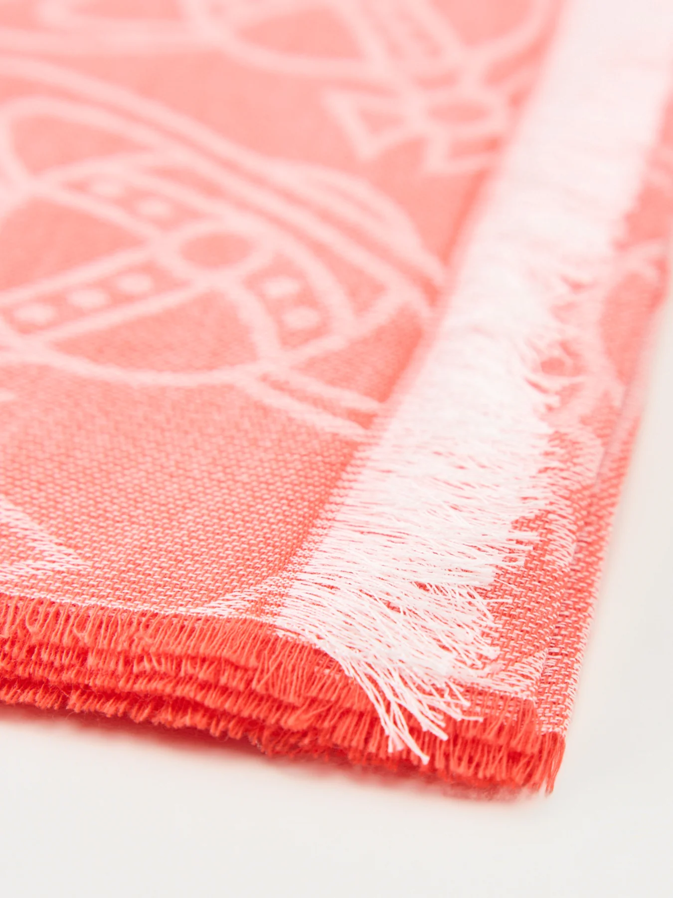 Graffiti Orb Scarf Red - Image 3
