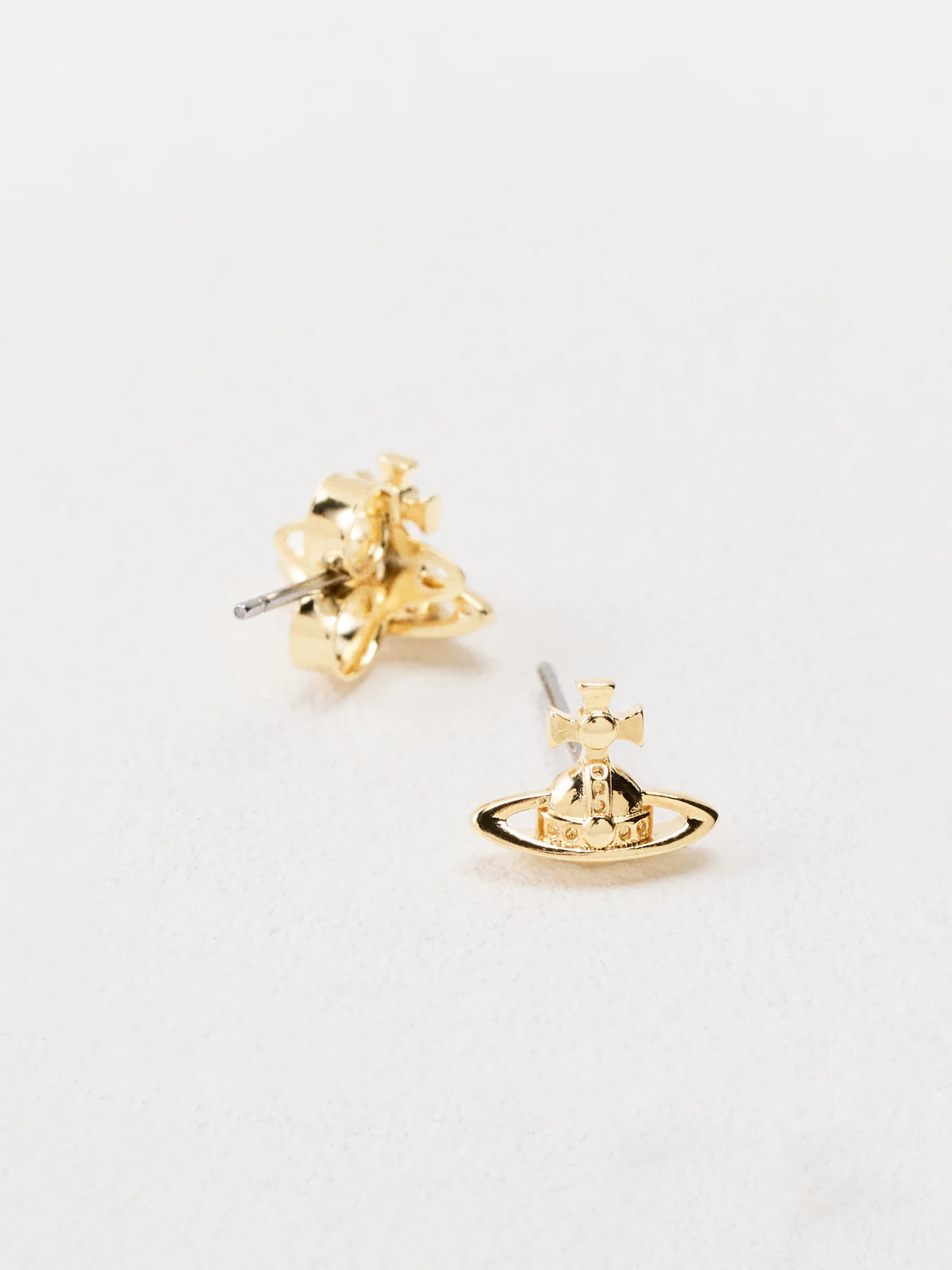 Lorelei Stud Earrings Gold - Image 3