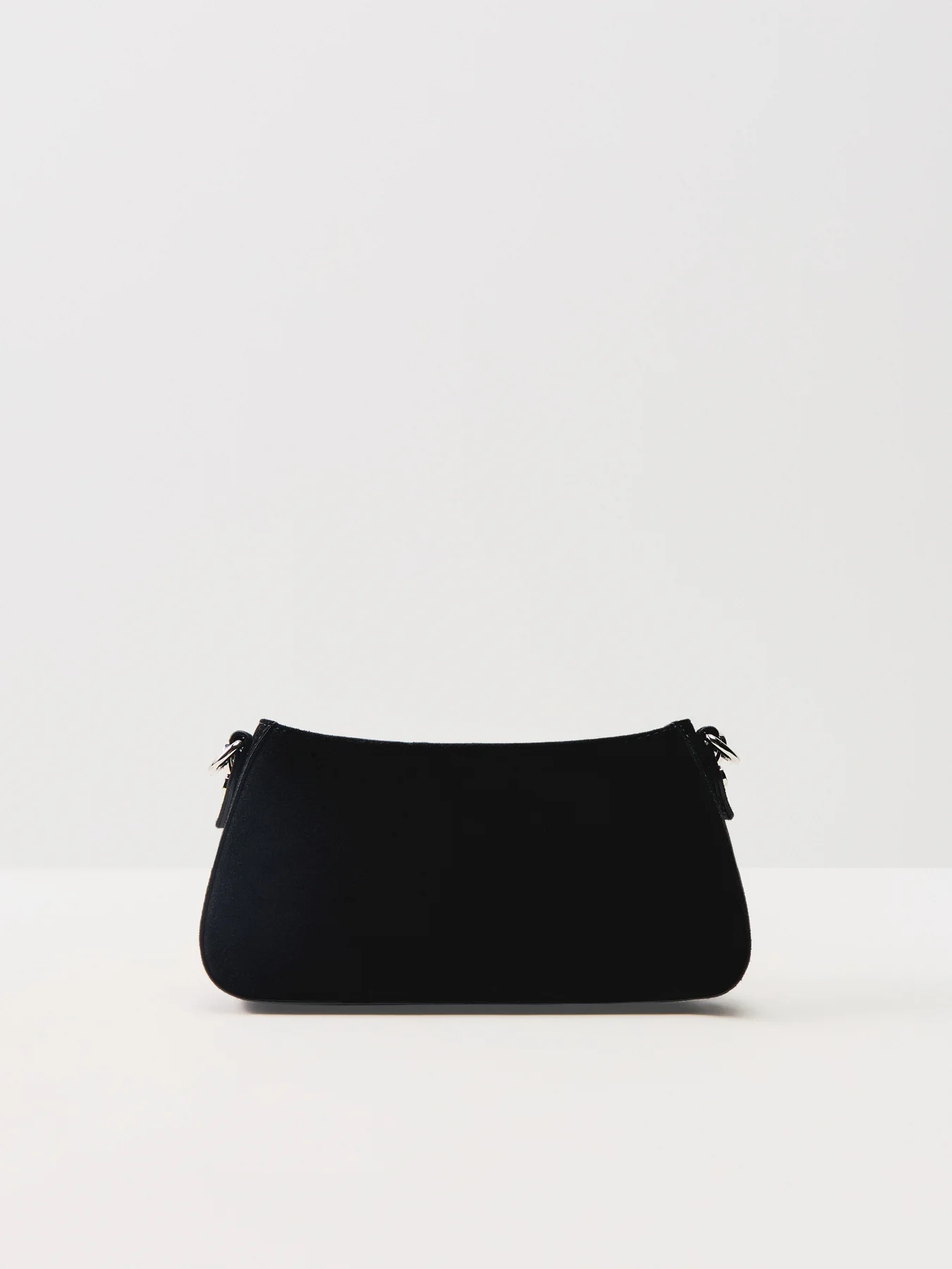 Tasha Shoulder Phone Bag Leather Black - Image 3
