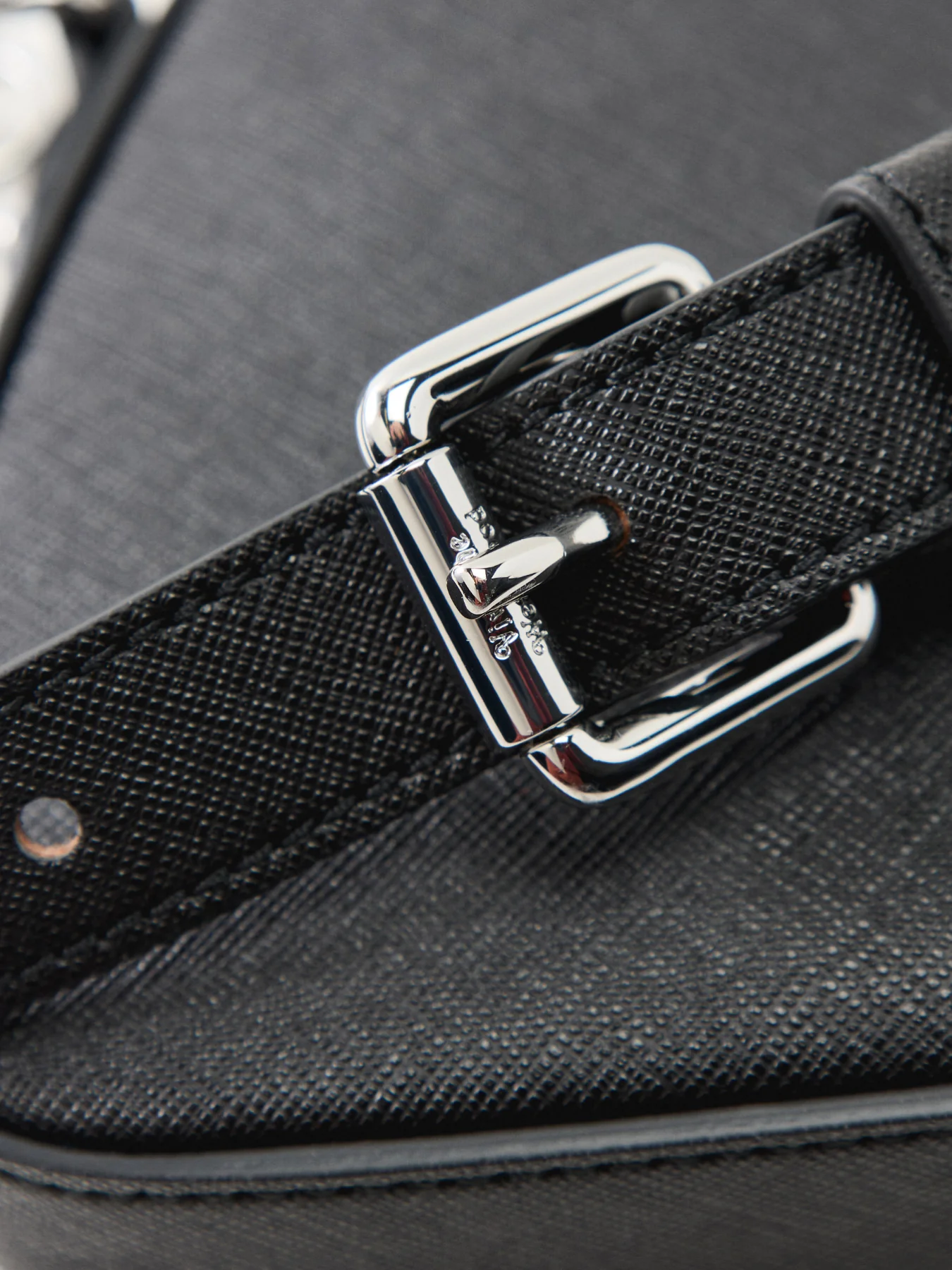Tasha Shoulder Phone Bag Black - Image 5