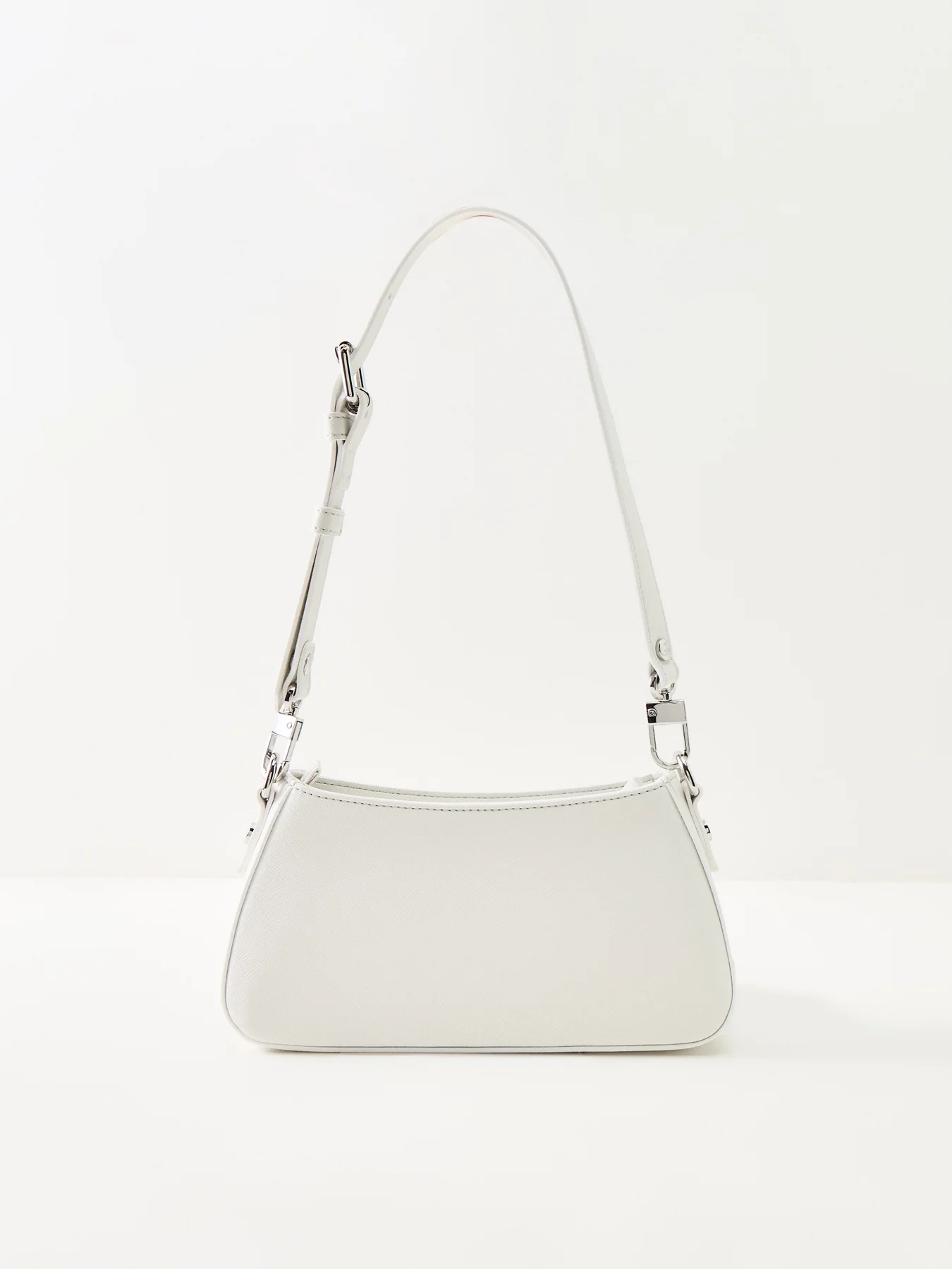 Tasha Shoulder Phone Bag White - Image 3
