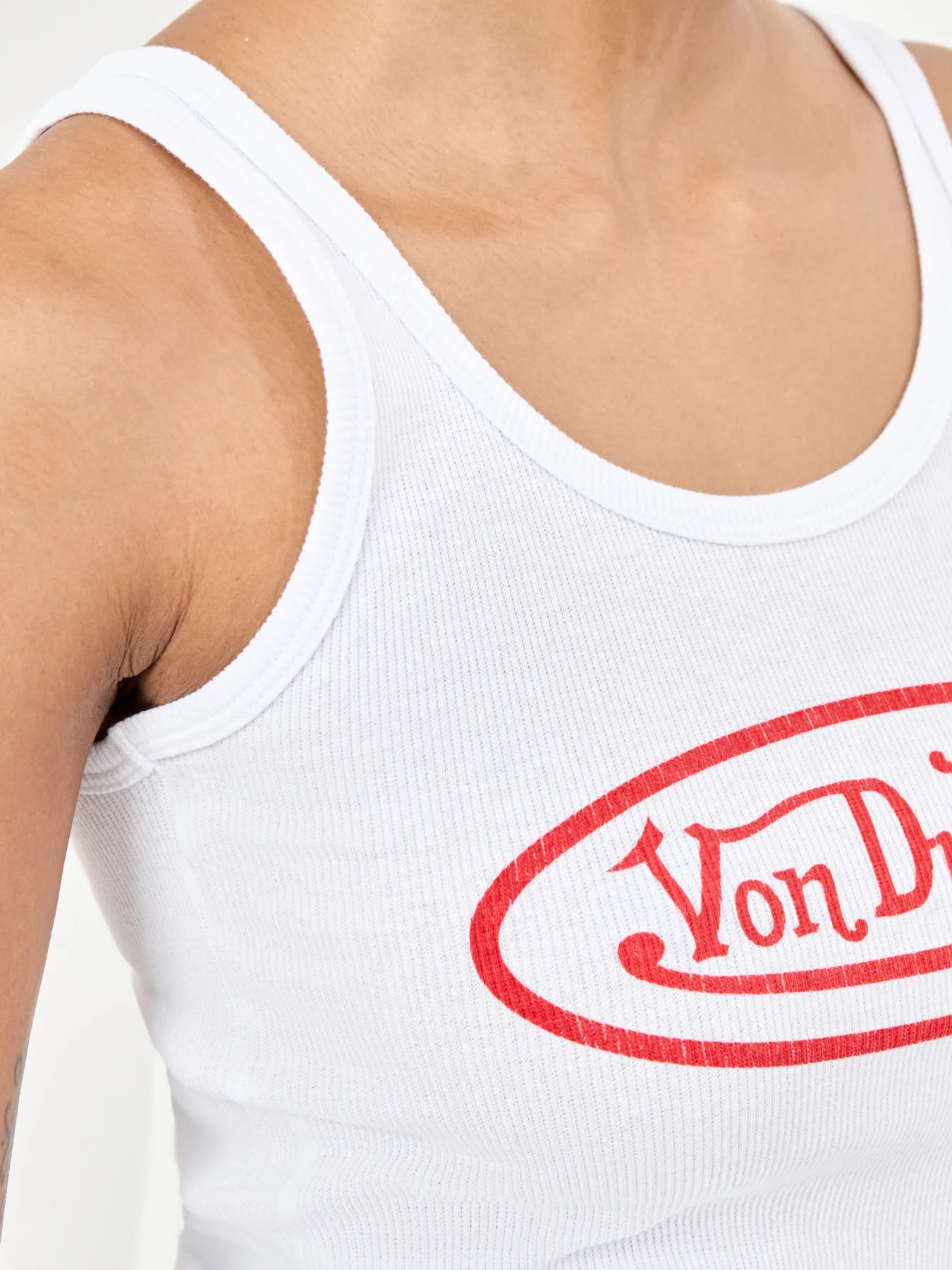 Contrast Tank White - Image 3