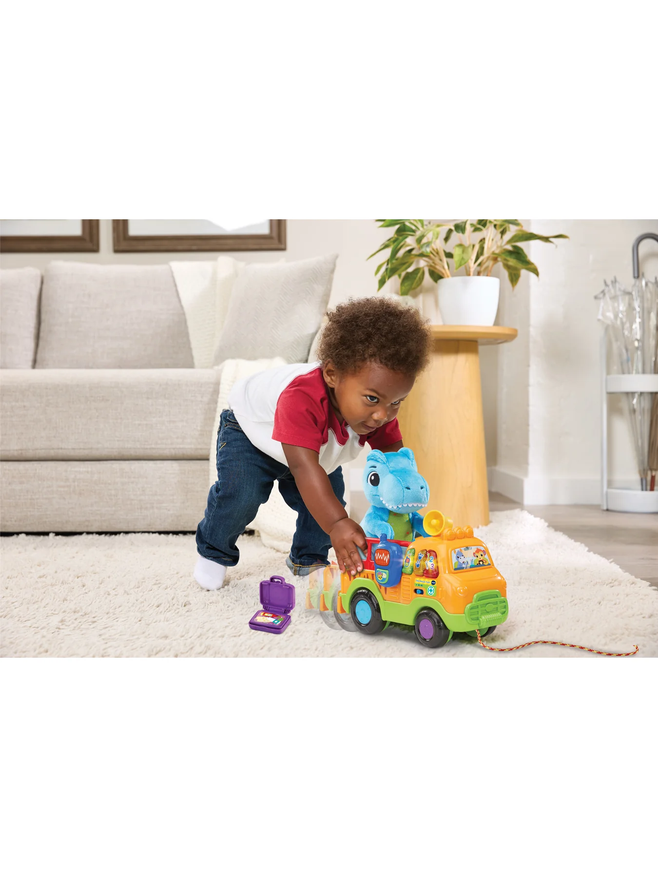 Dino Rescue Truck Toy - Image 3