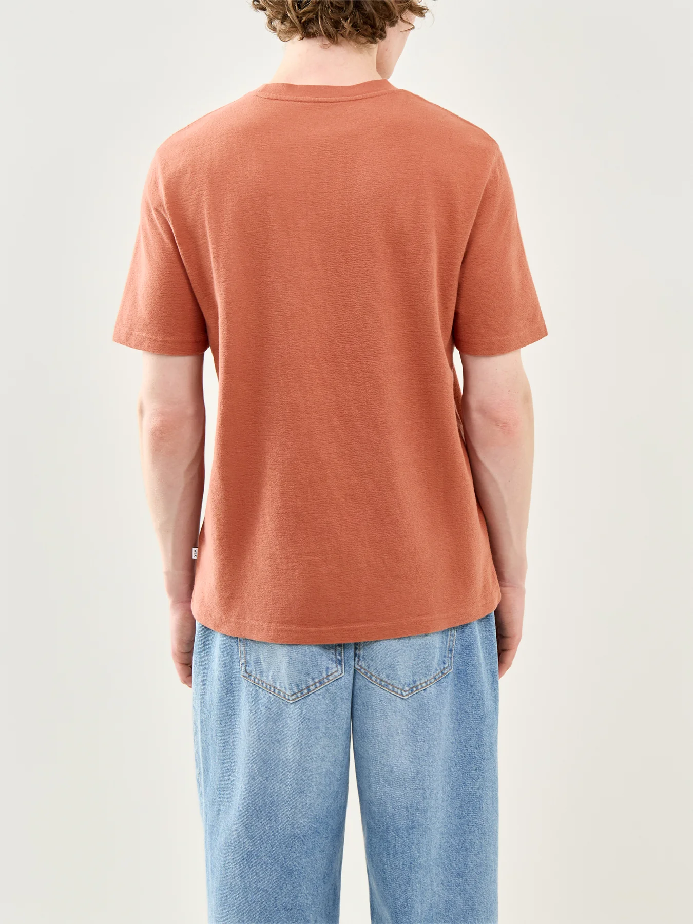 Organic Cotton T-Shirt Orange - Image 5